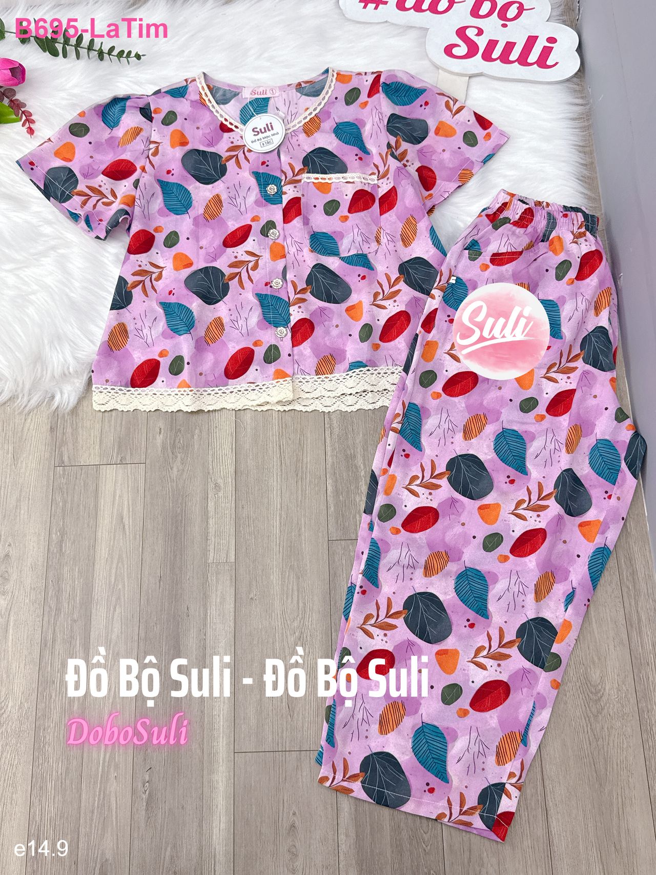 Bộ 9 Tấc Lụa Mango - màu 