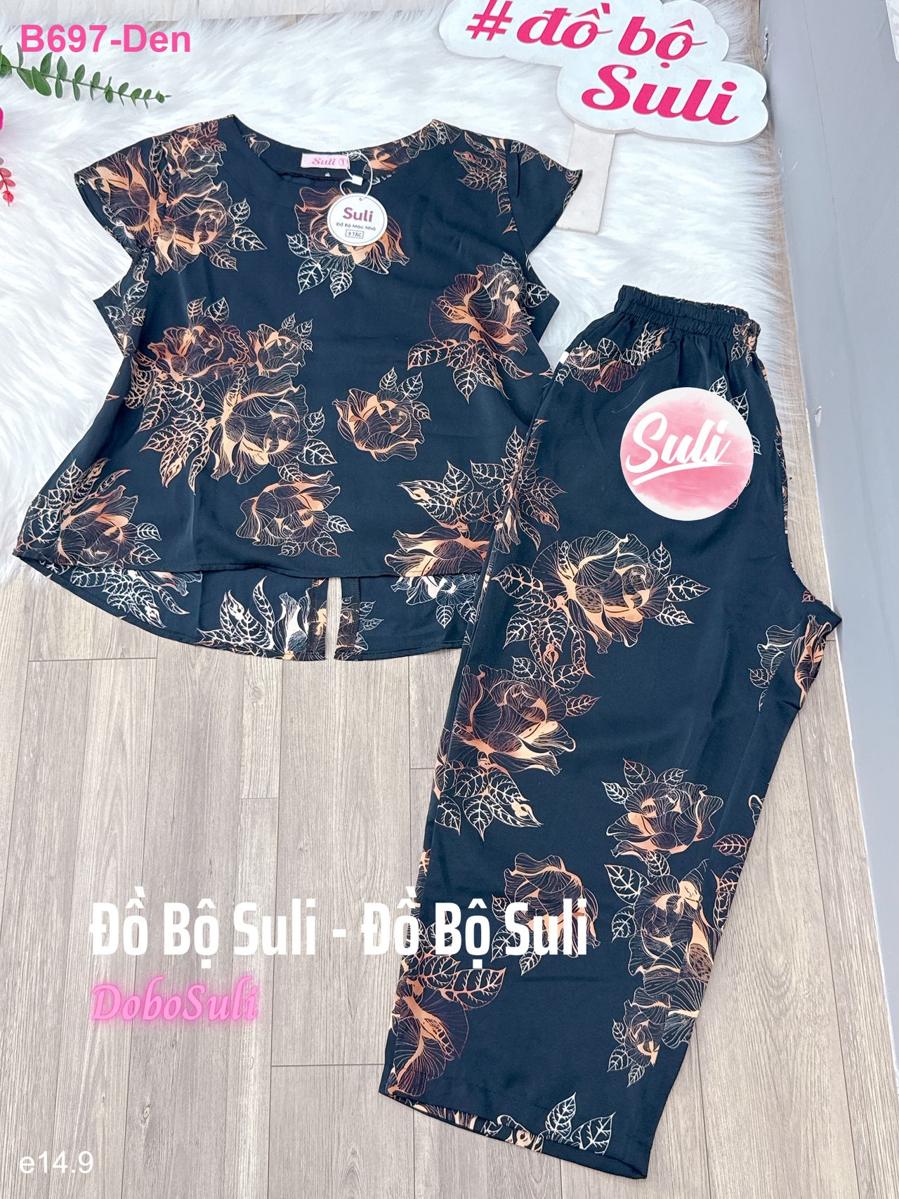 Bộ 9 Tấc Lụa Mango - màu 