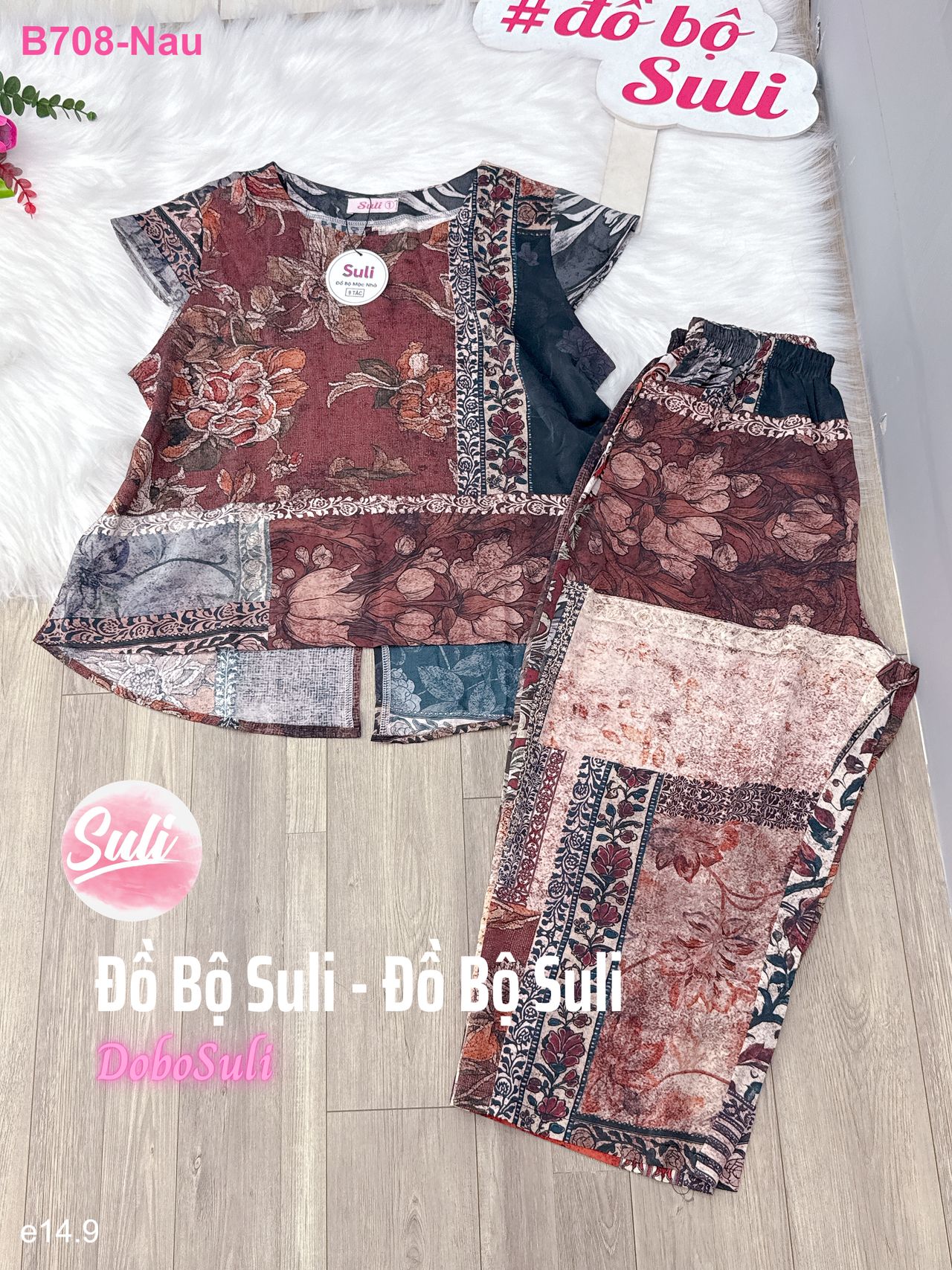 Bộ 9 Tấc Lụa Mango - màu 