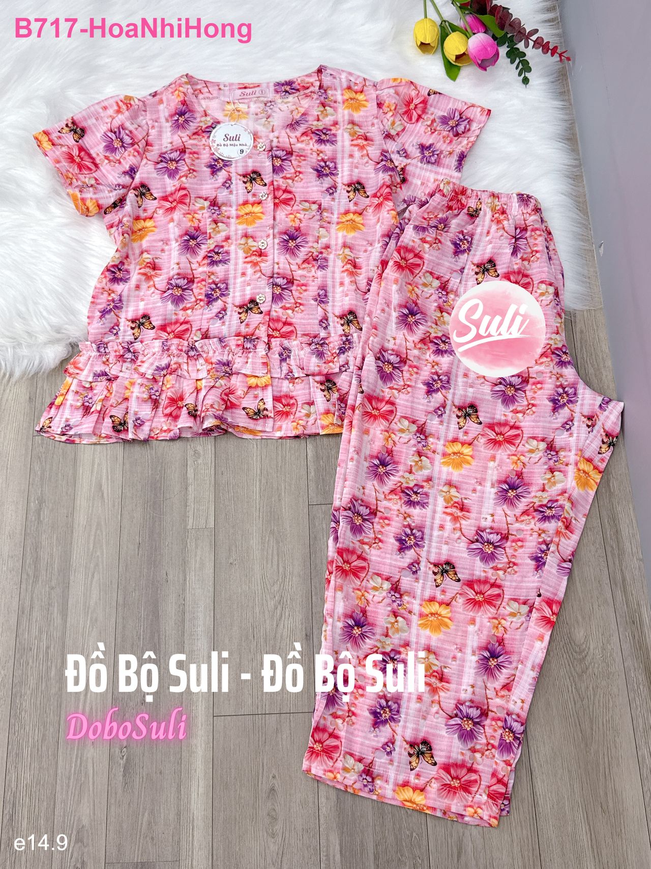 Bộ 9 Tấc Lụa Mango - màu 