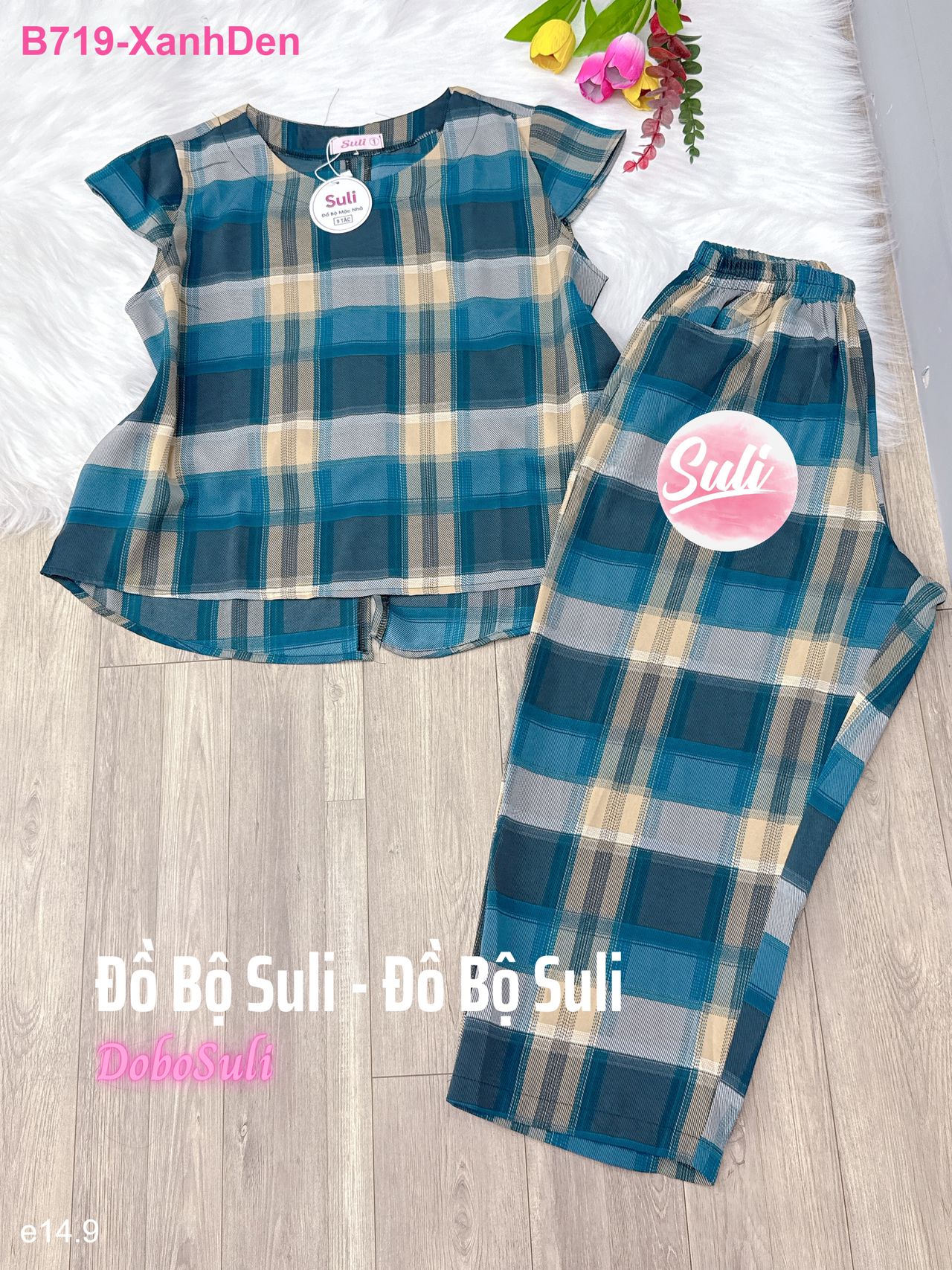 Bộ 9 Tấc Lụa Mango - màu 