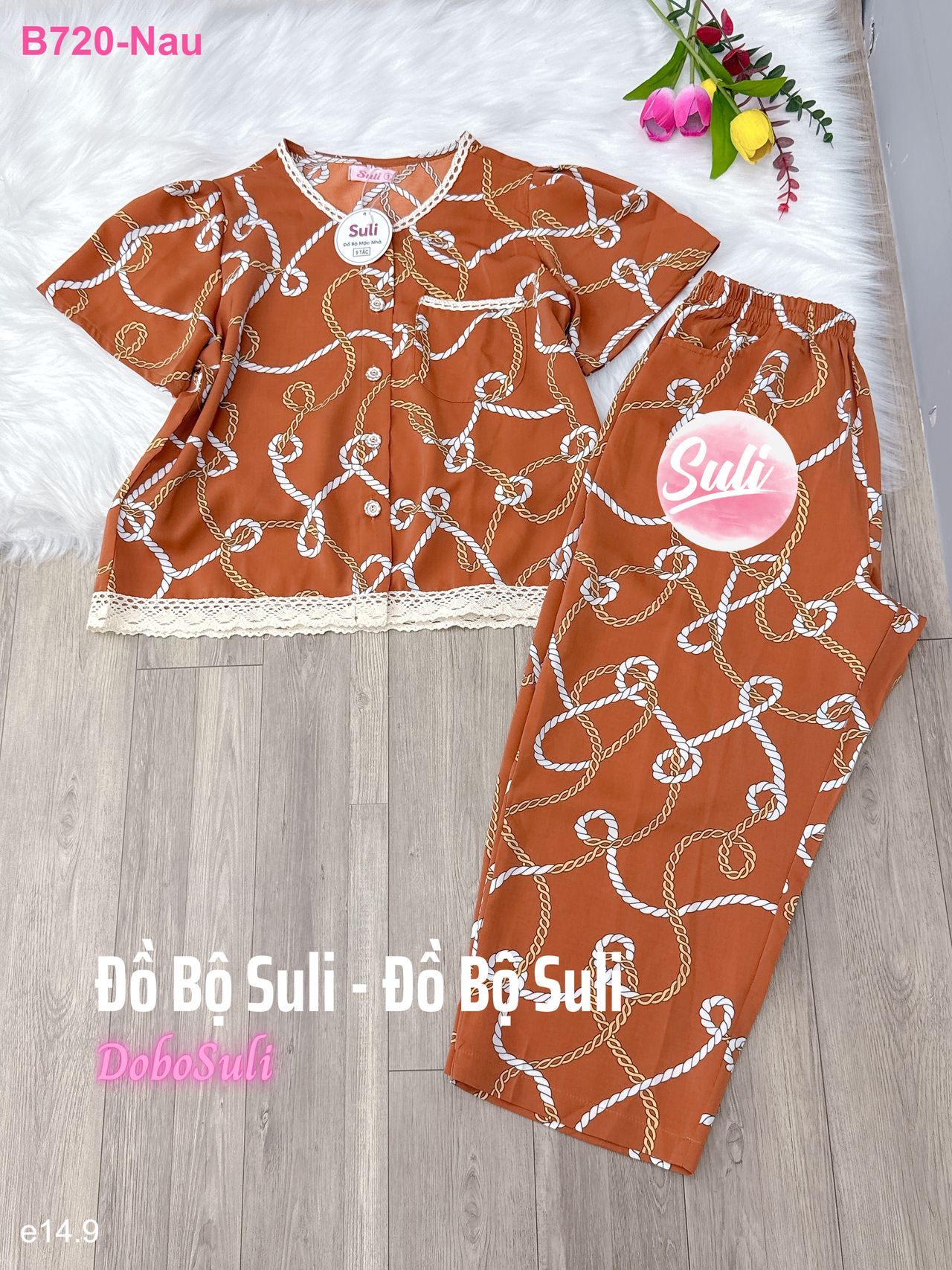 Bộ 9 Tấc Lụa Mango - màu 