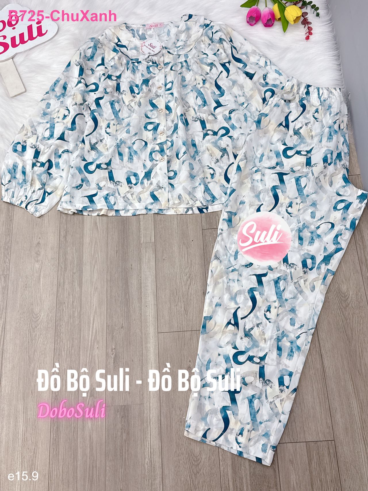 Bộ Dài Tay Dài Lụa Mango - màu 