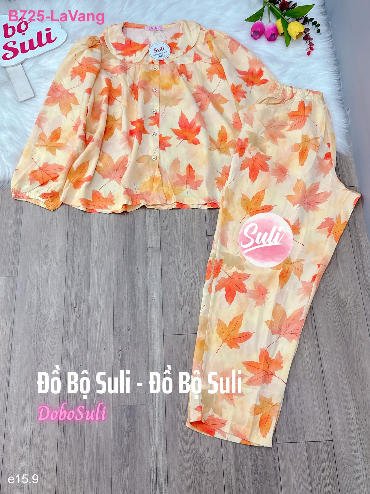 Bộ Dài Tay Dài Lụa Mango - màu 