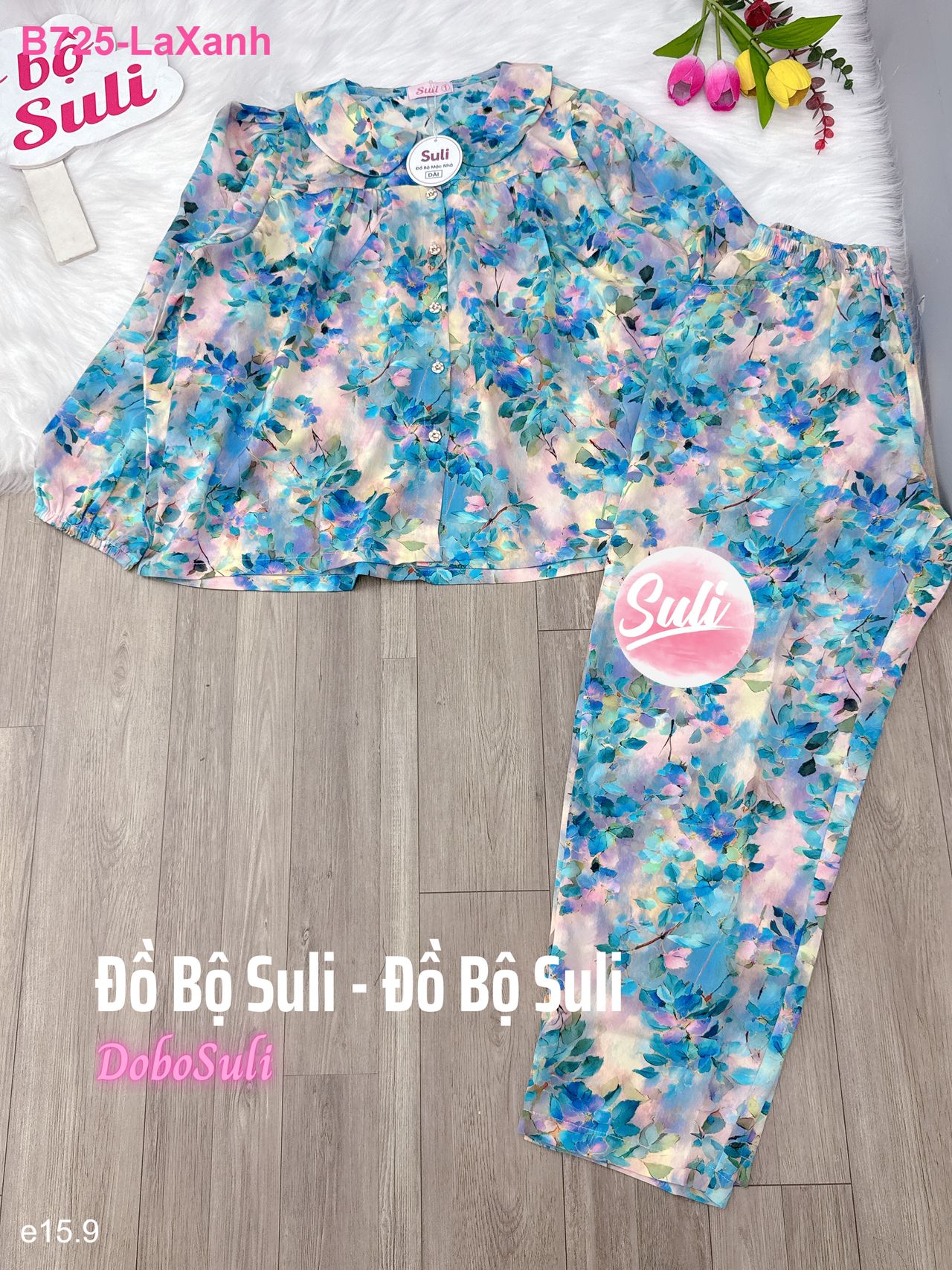 Bộ Dài Tay Dài Lụa Mango - màu 