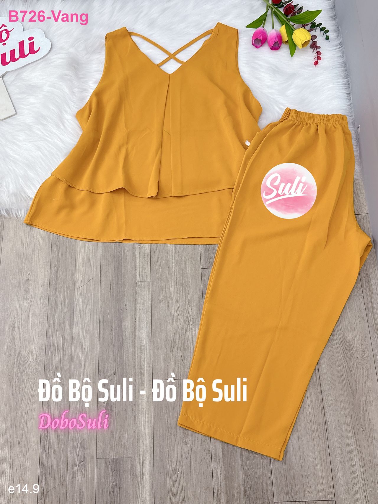 Bộ 9 Tấc Lụa Mango - màu 