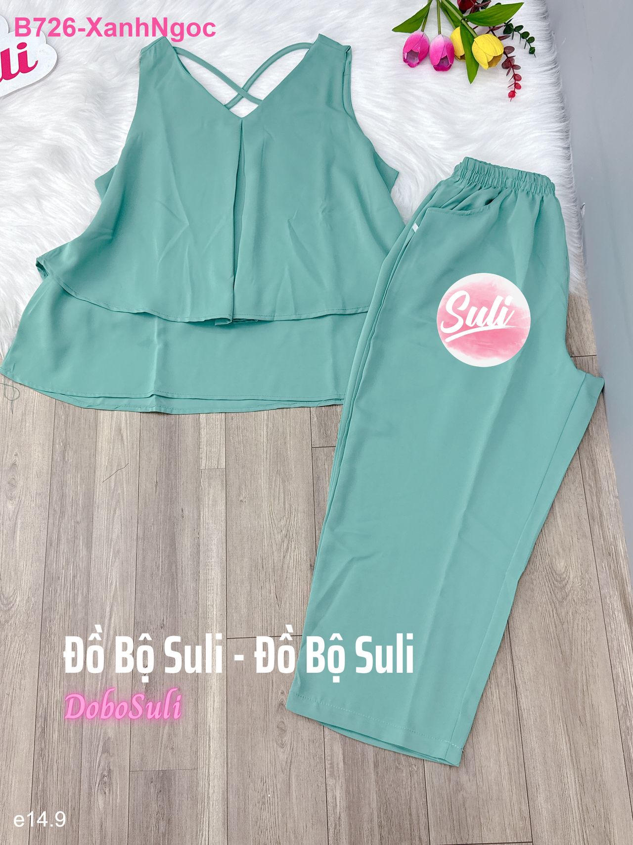 Bộ 9 Tấc Lụa Mango - màu 