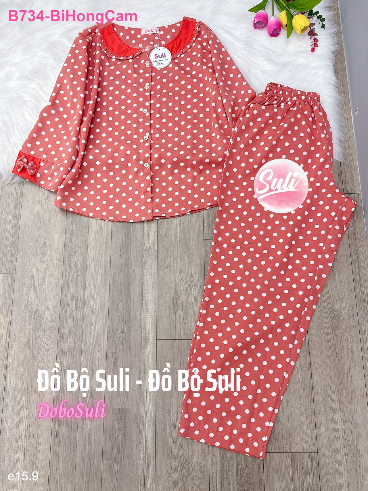 Bộ Dài Tay Dài Lụa Mango - màu 