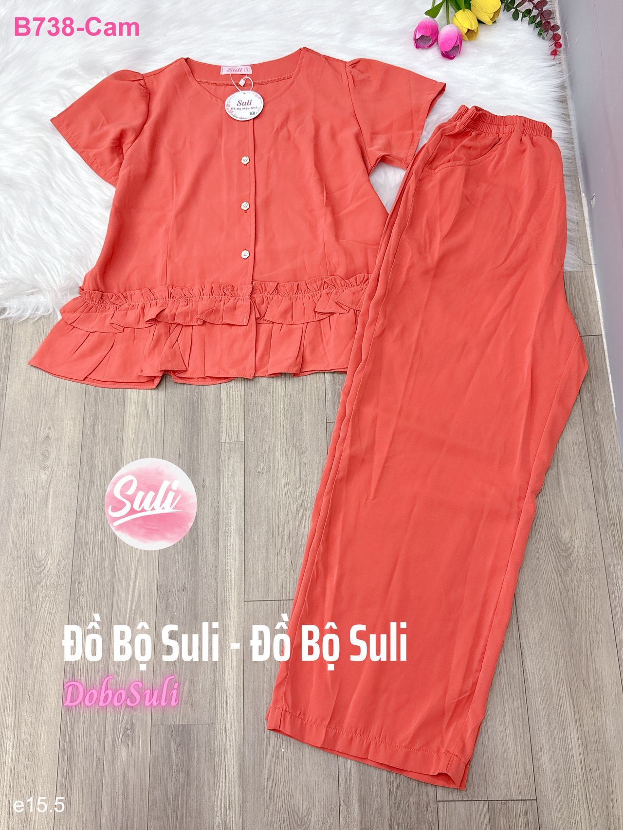 Bộ Dài Tay Dài Lụa Mango - màu 