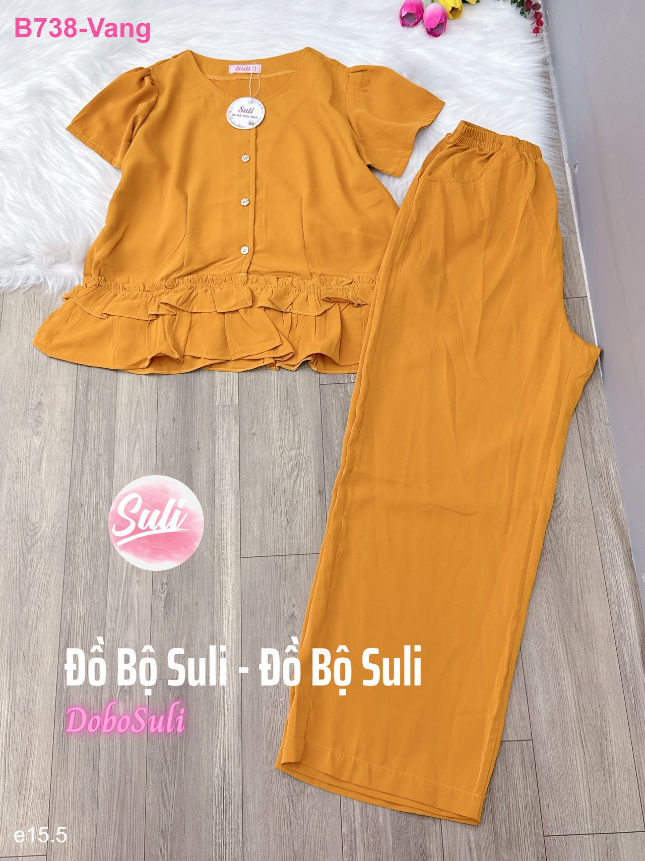 Bộ Dài Tay Dài Lụa Mango - màu 