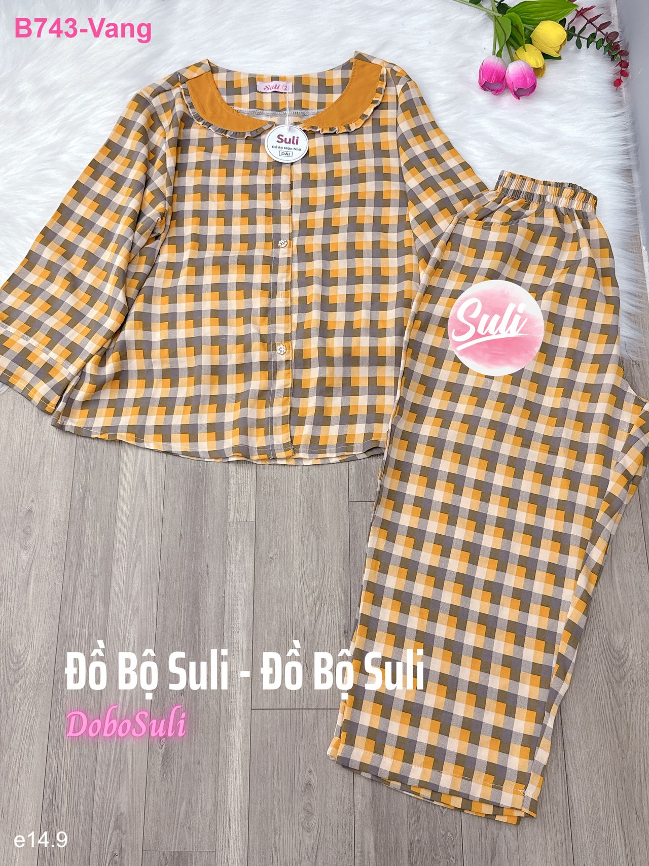 Bộ 9 Tấc Lụa Mango - màu 