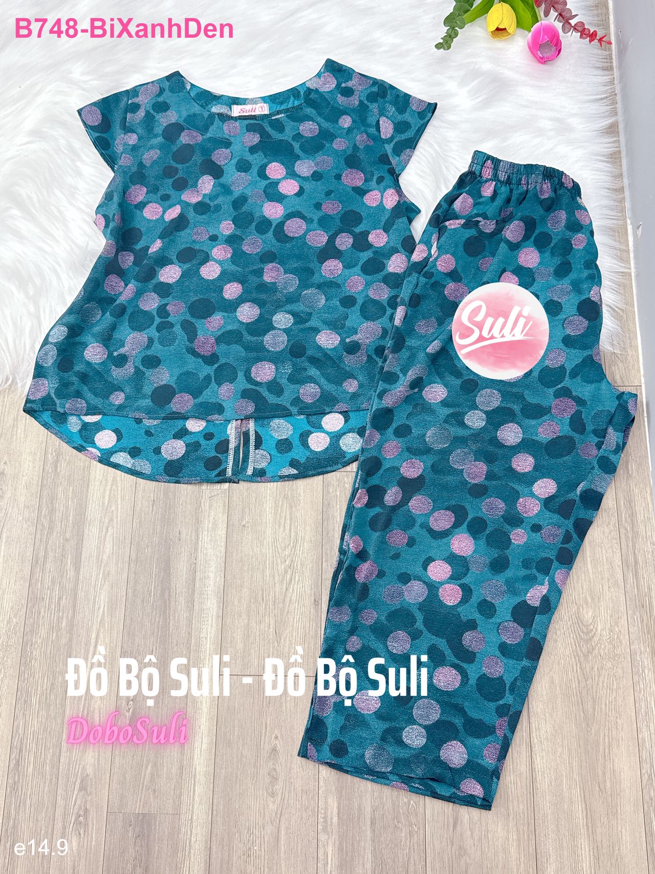 Bộ 9 Tấc Lụa Mango - màu 