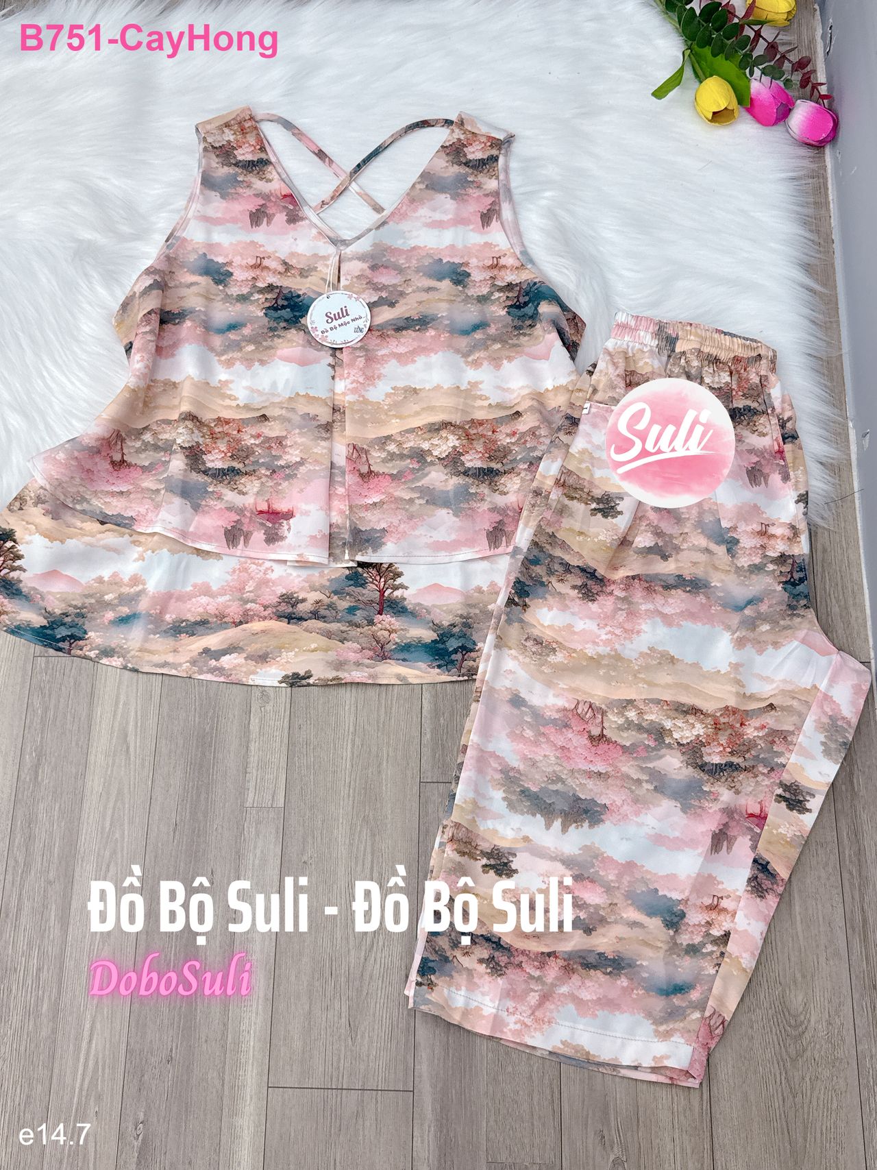 Bộ Lửng Lụa Mango - màu 