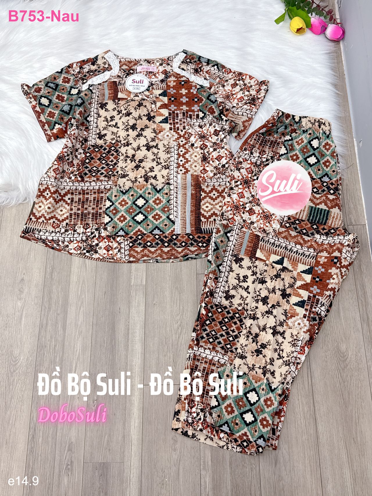 Bộ 9 Tấc Lụa Mango - màu 