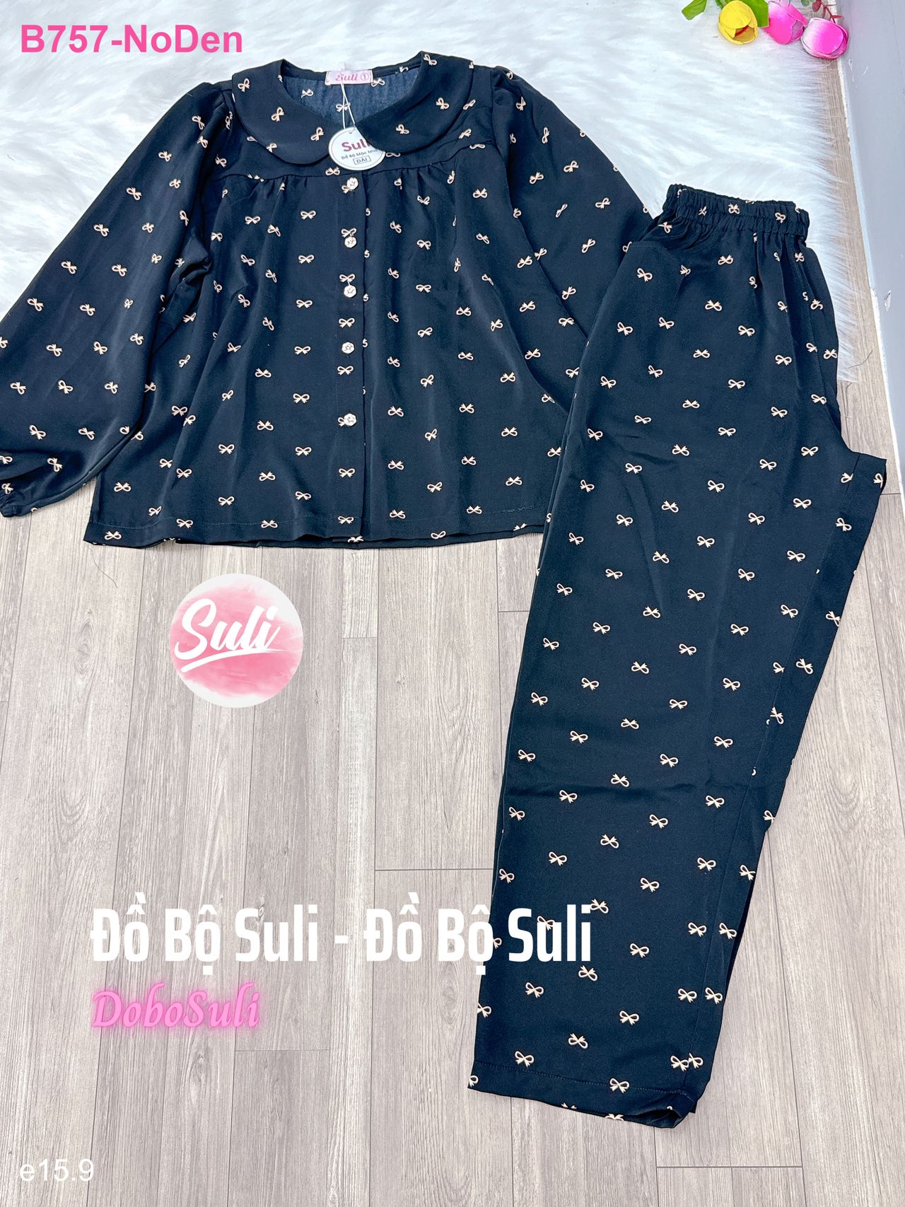 Bộ Dài Tay Dài Lụa Mango - màu 