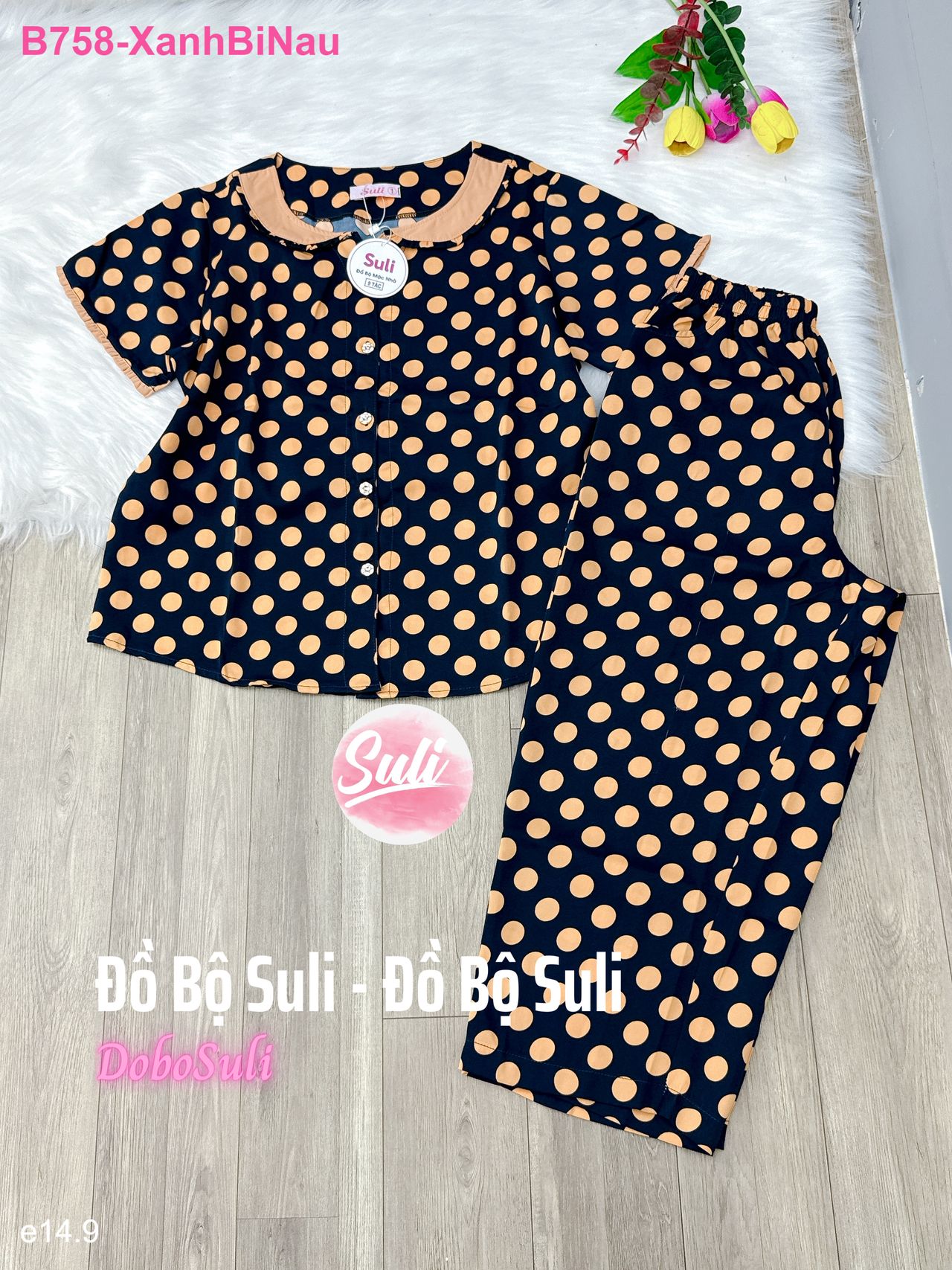 Bộ 9 Tấc Lụa Mango - màu 