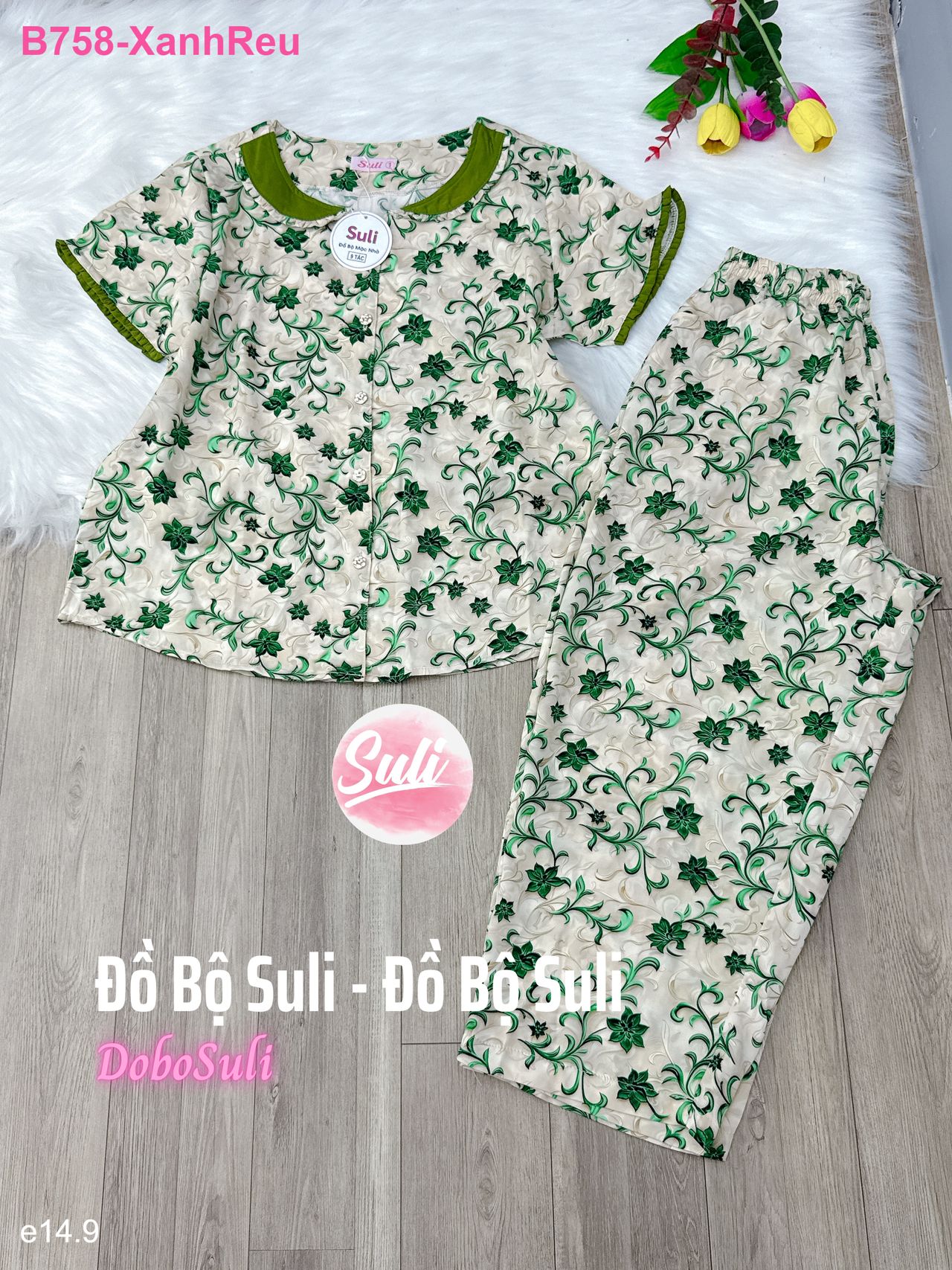 Bộ 9 Tấc Lụa Mango - màu 