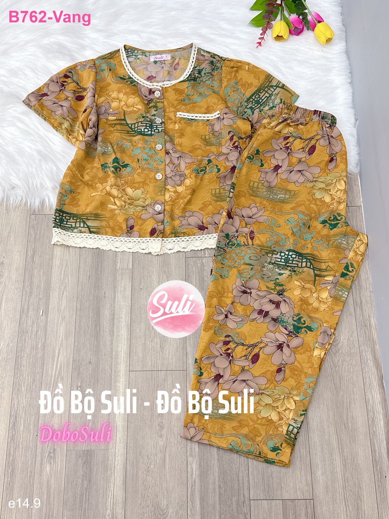 Bộ 9 Tấc Lụa Mango - màu 