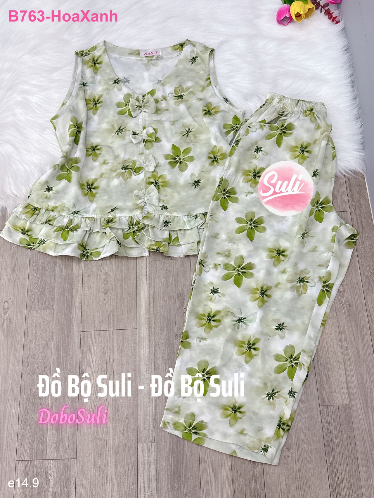 Bộ 9 Tấc Lụa Mango - màu 