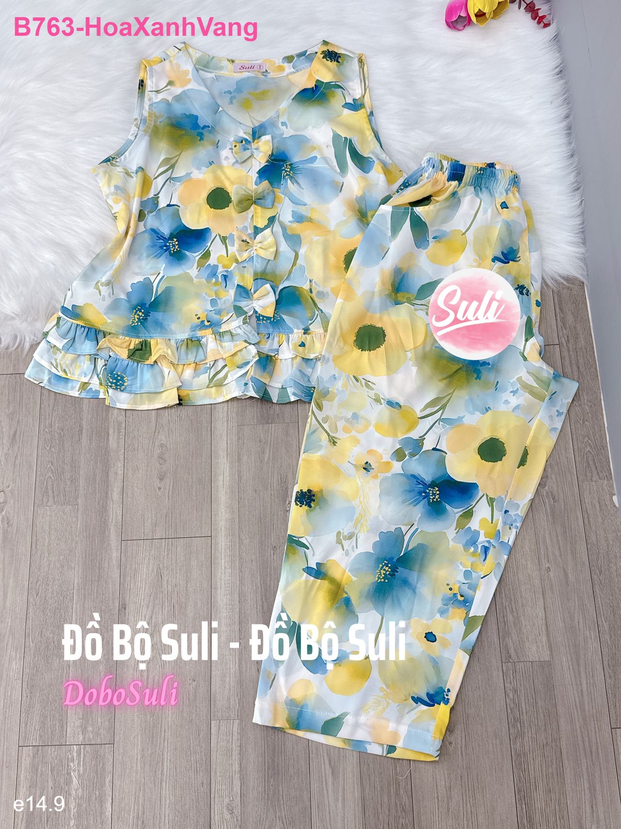 Bộ 9 Tấc Lụa Mango - màu 