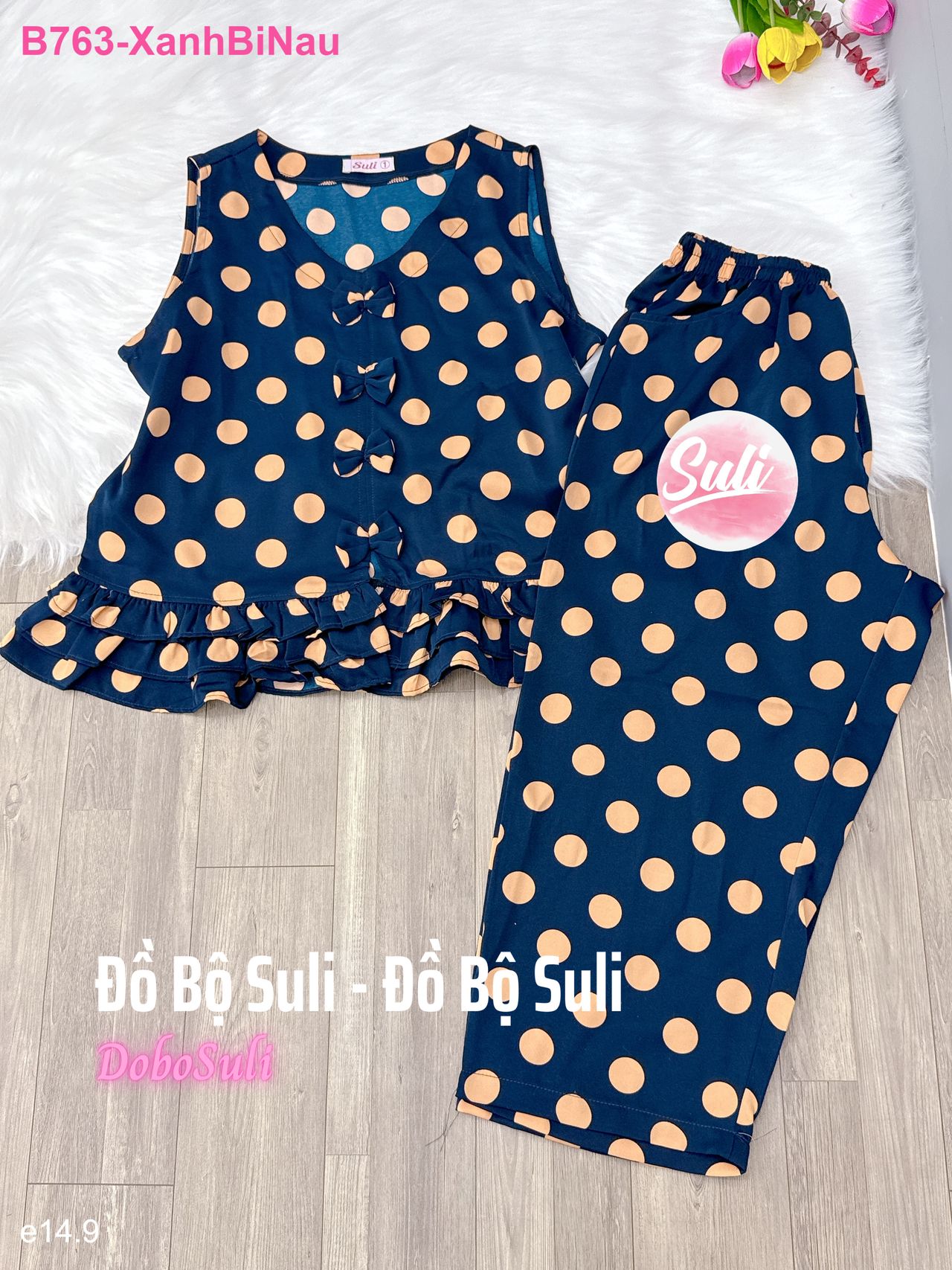 Bộ 9 Tấc Lụa Mango - màu 