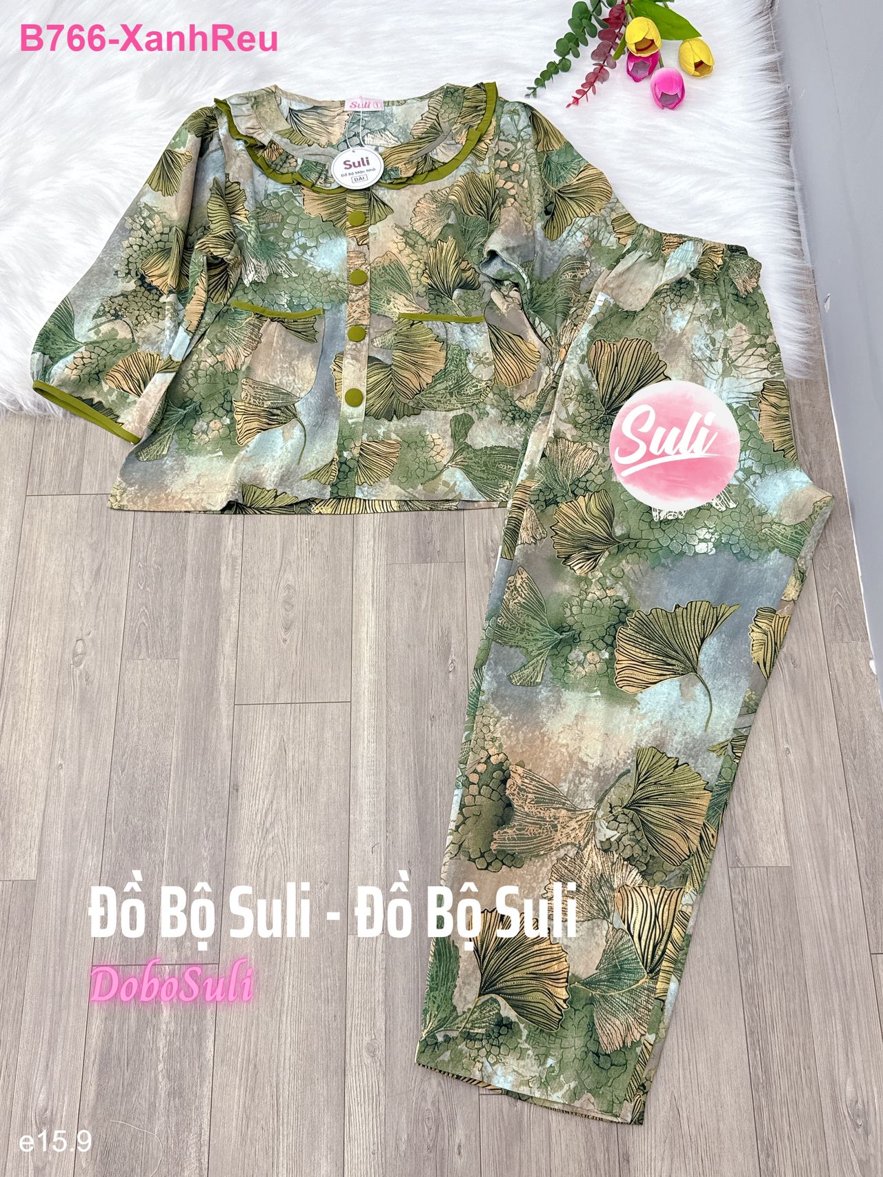 Bộ Dài Lụa Mango - màu 