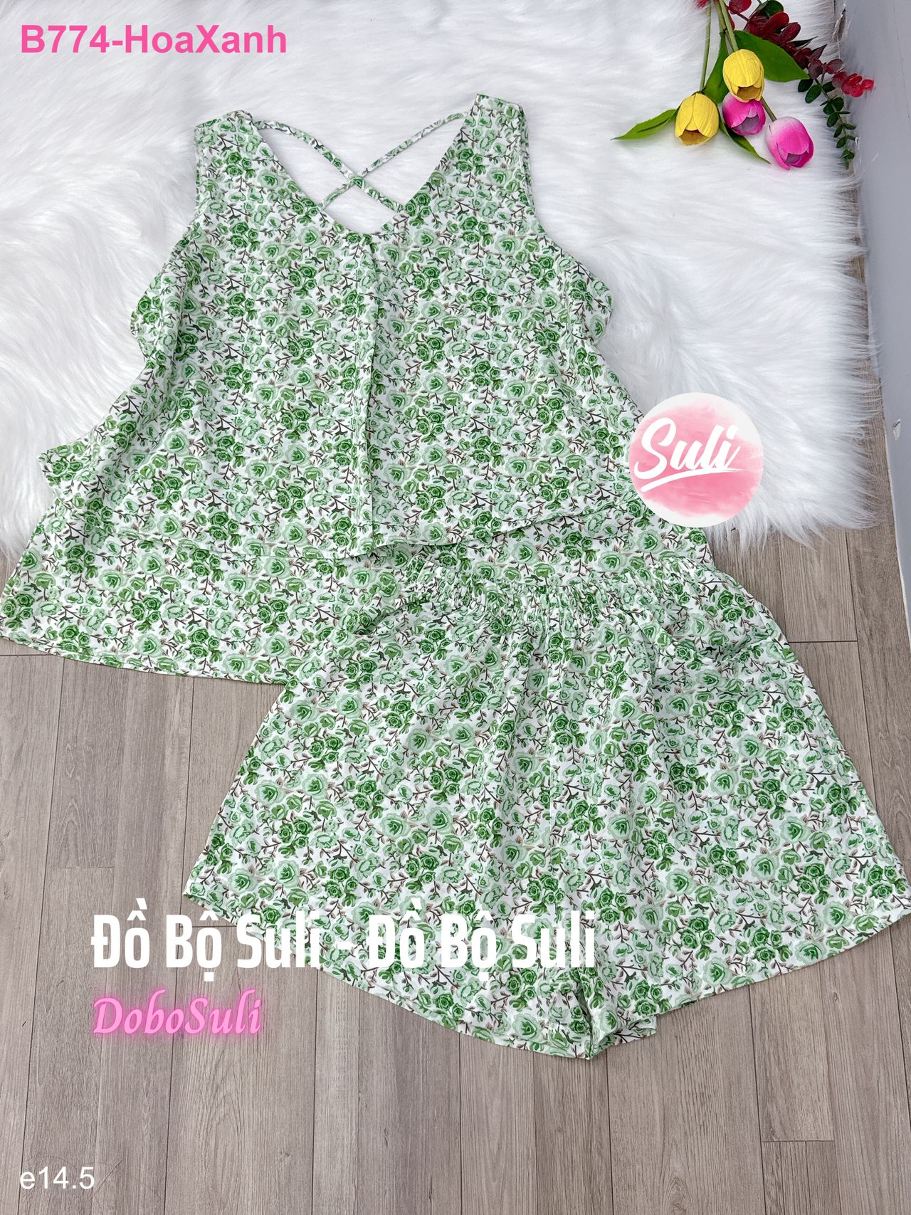 Bộ Đùi Lụa Mango - màu 