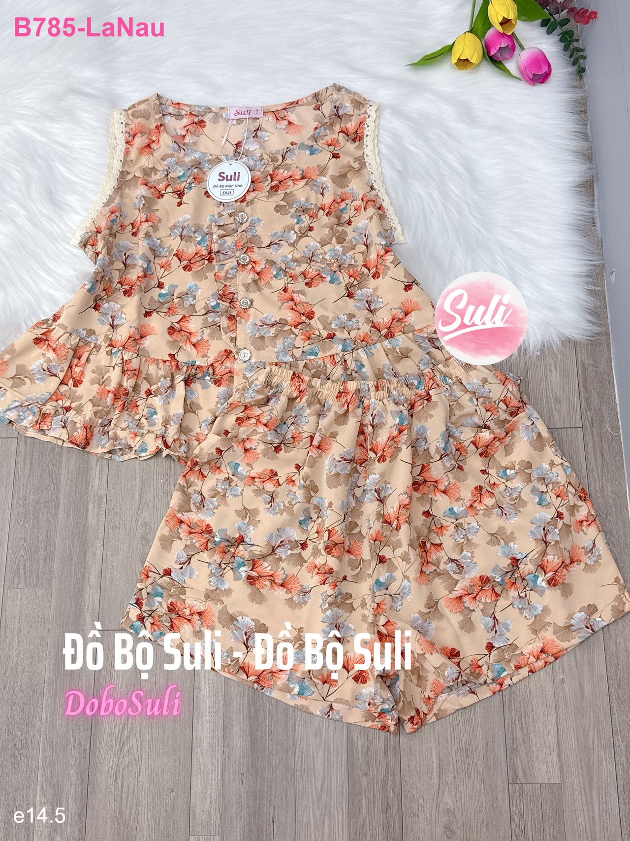 Bộ Đùi Lụa Mango - màu 