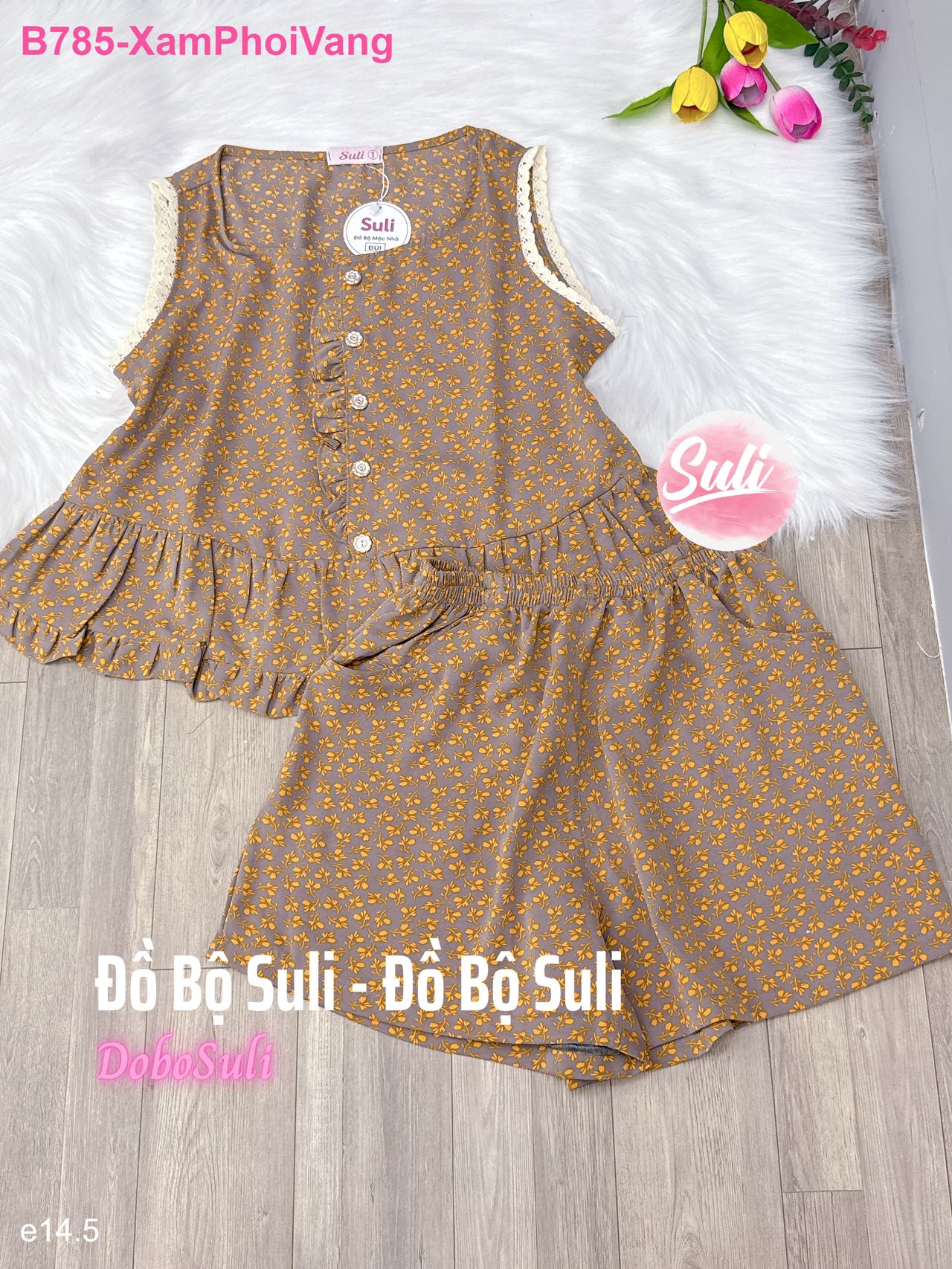 Bộ Đùi Lụa Mango - màu 