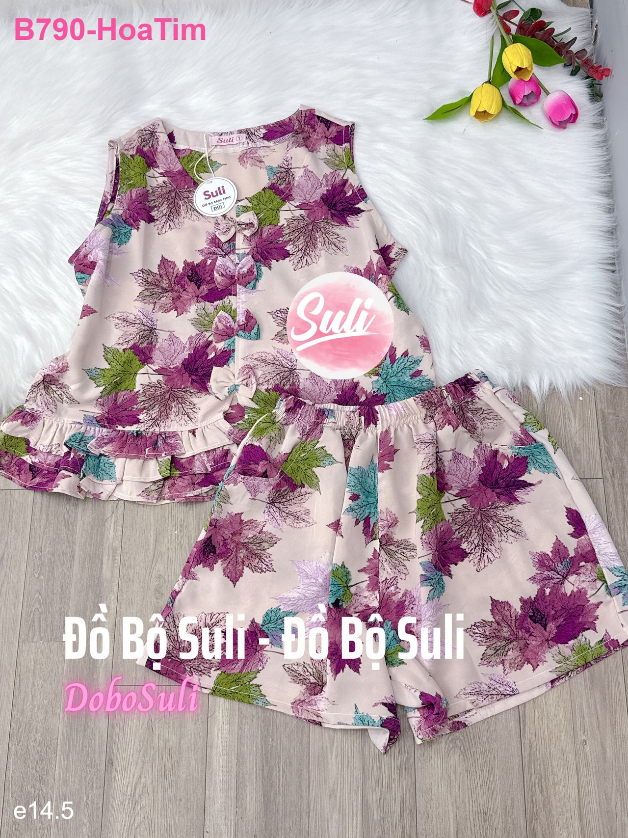 Bộ Đùi Lụa Mango - màu 