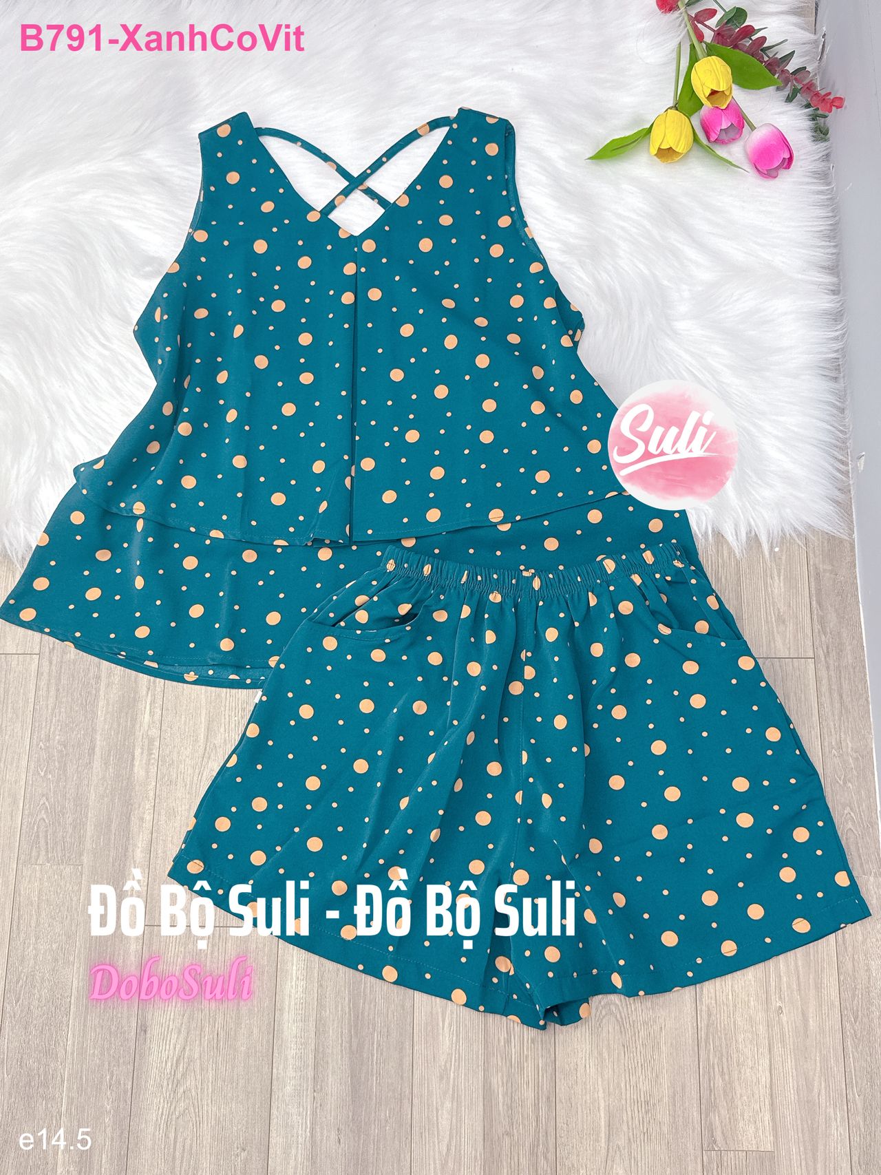 Bộ Đùi Lụa Mango - màu 