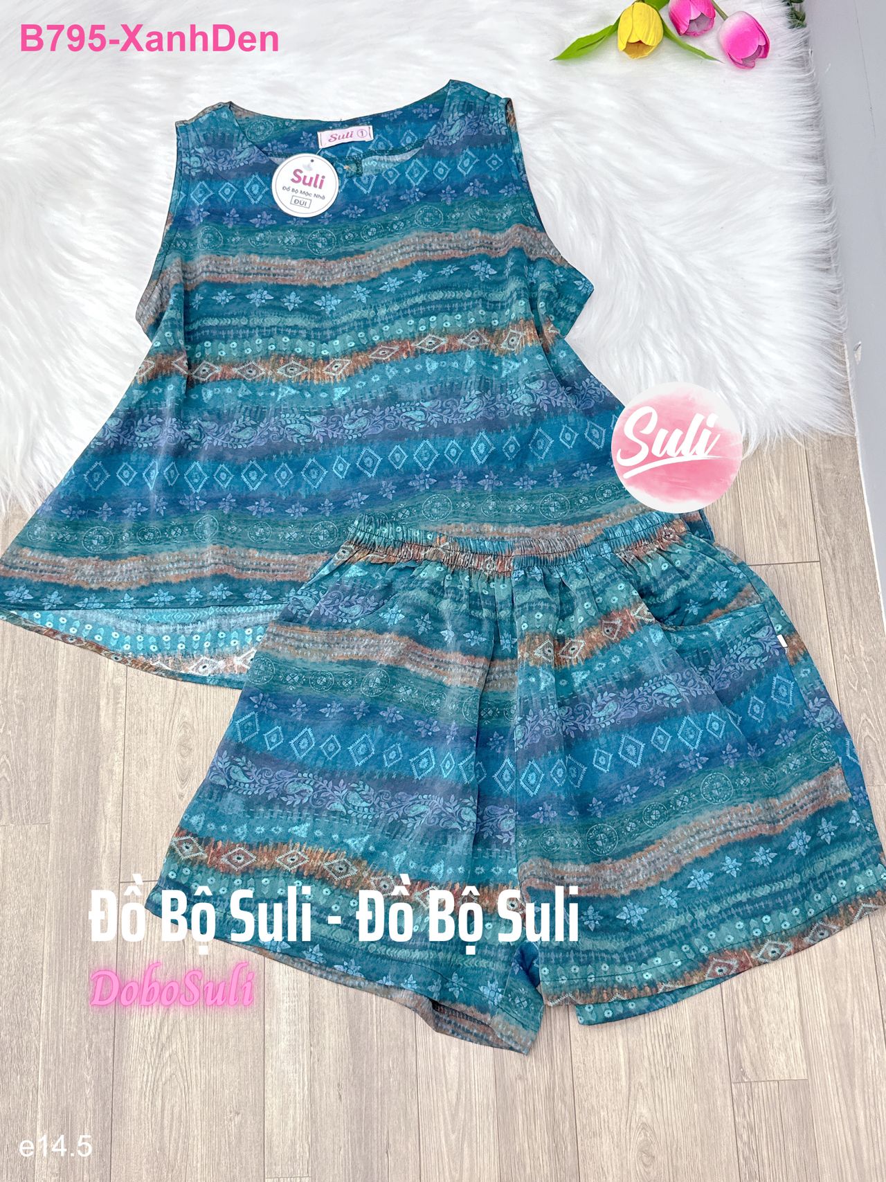 Bộ Đùi Lụa Mango - màu 