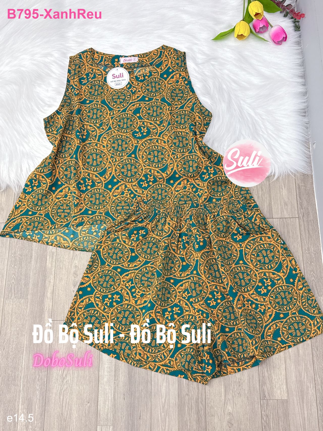 Bộ Đùi Lụa Mango - màu 