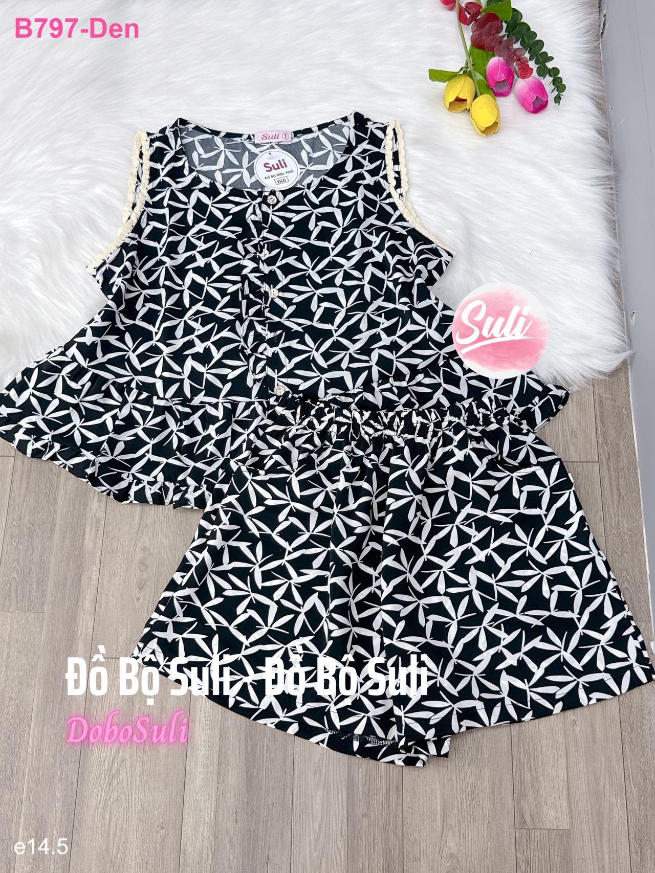 Bộ Đùi Lụa Mango - màu 