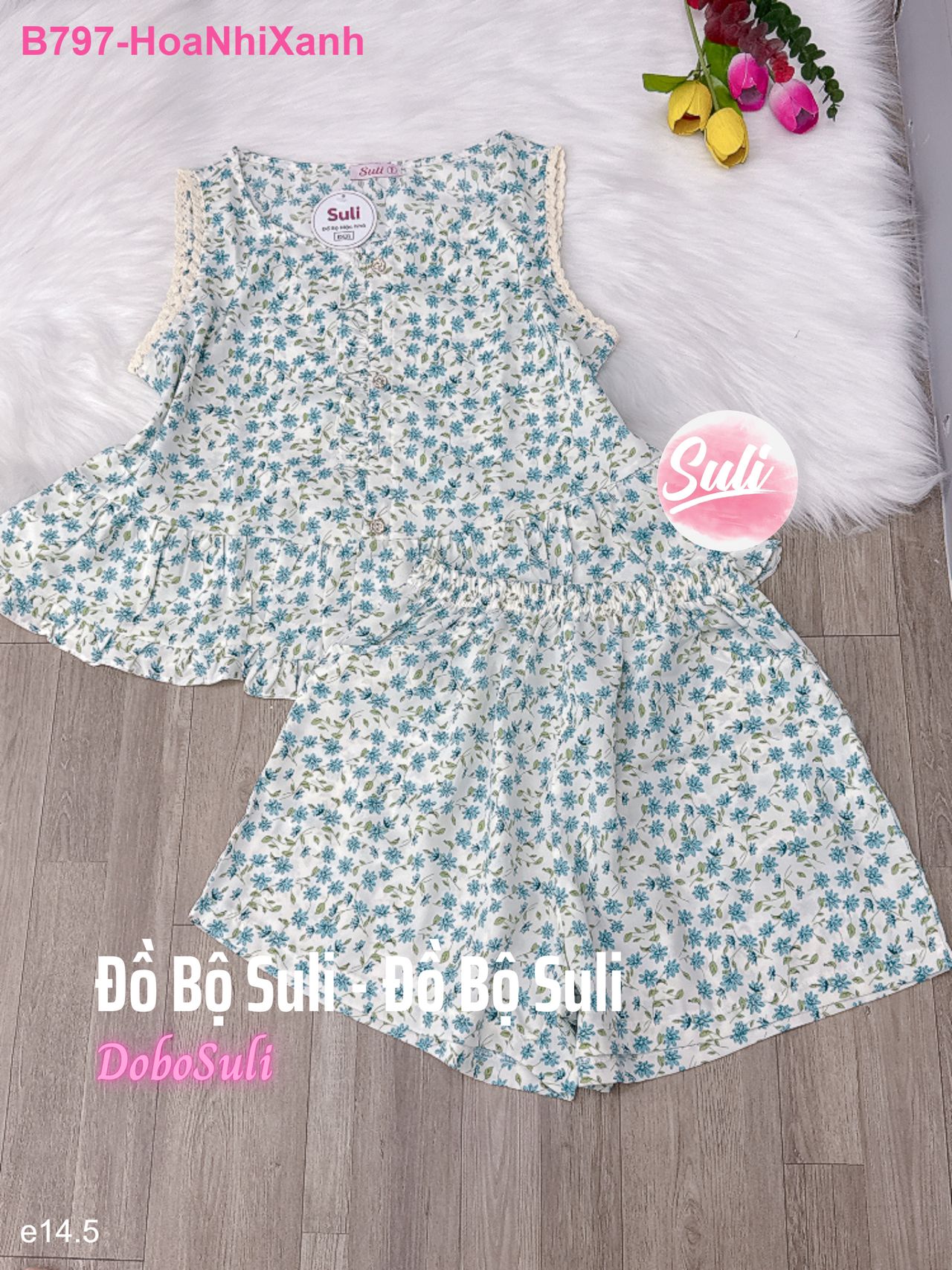 Bộ Đùi Lụa Mango - màu 