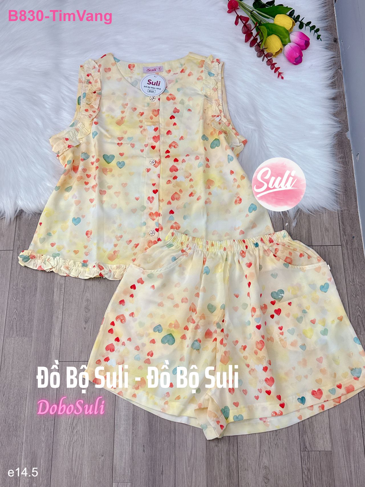Bộ Đùi Lụa Mango - màu 