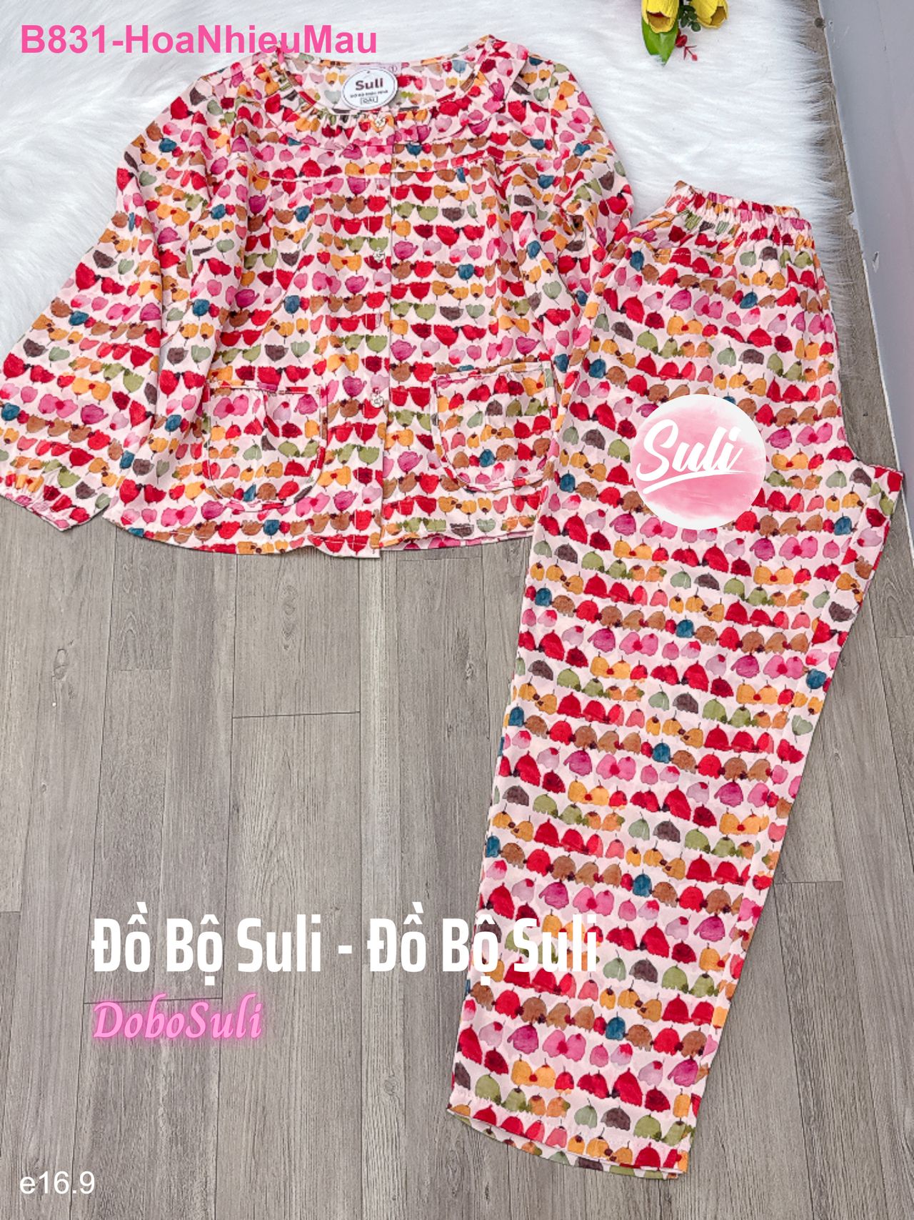 Bộ Dài Tay Dài Lụa Mango - màu 