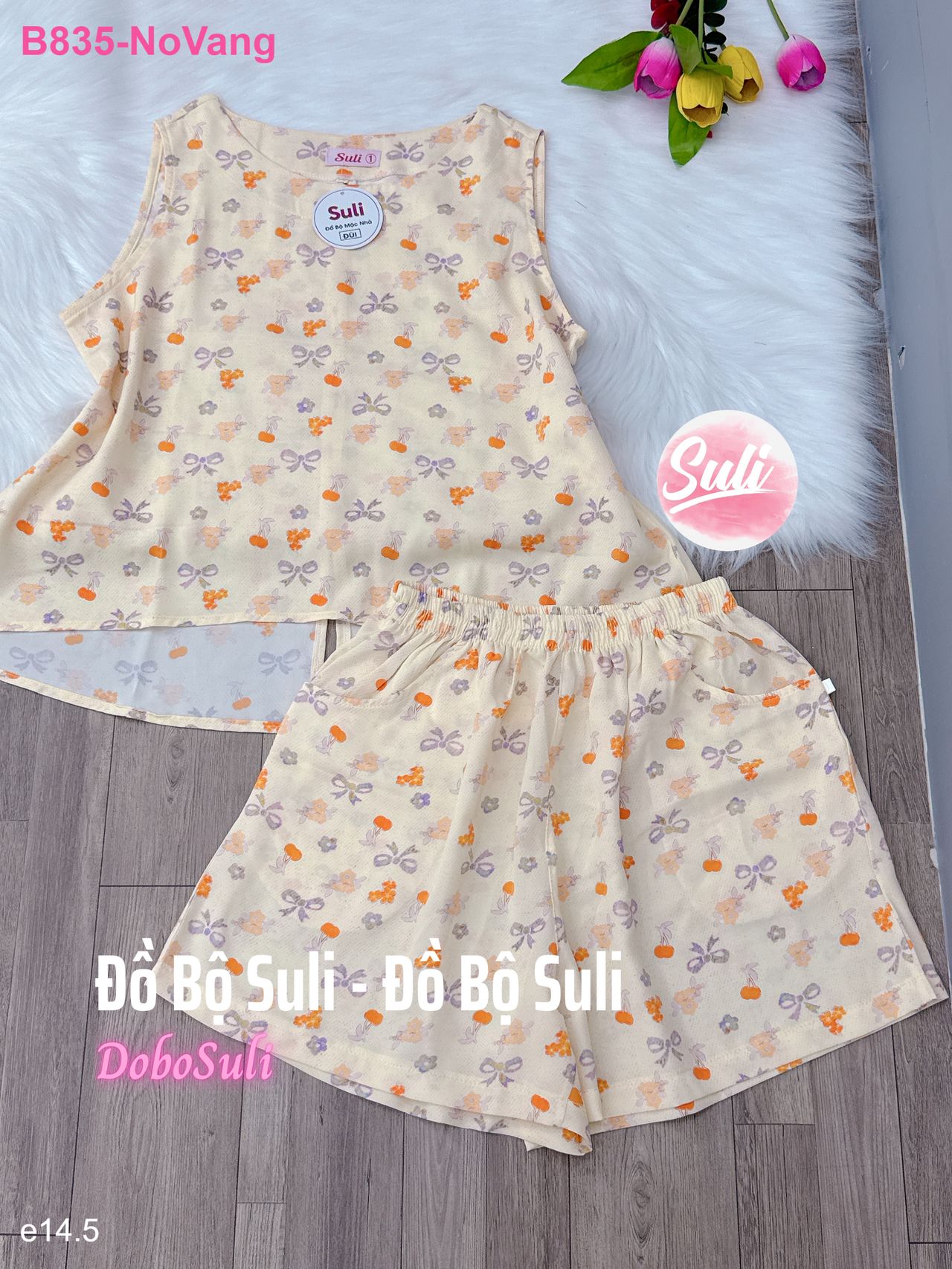 Bộ Đùi Lụa Mango - màu 