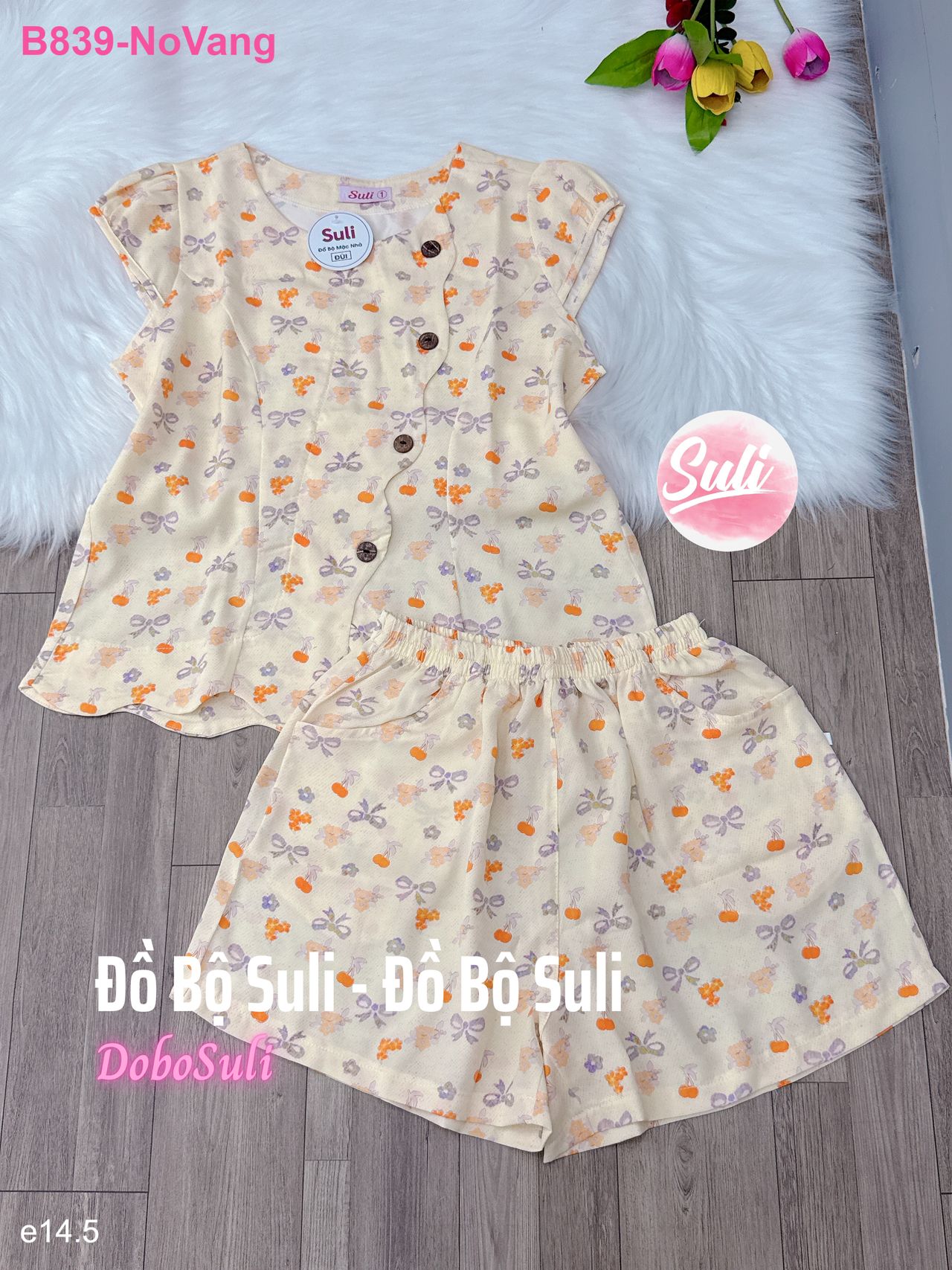 Bộ Đùi Lụa Mango - màu 