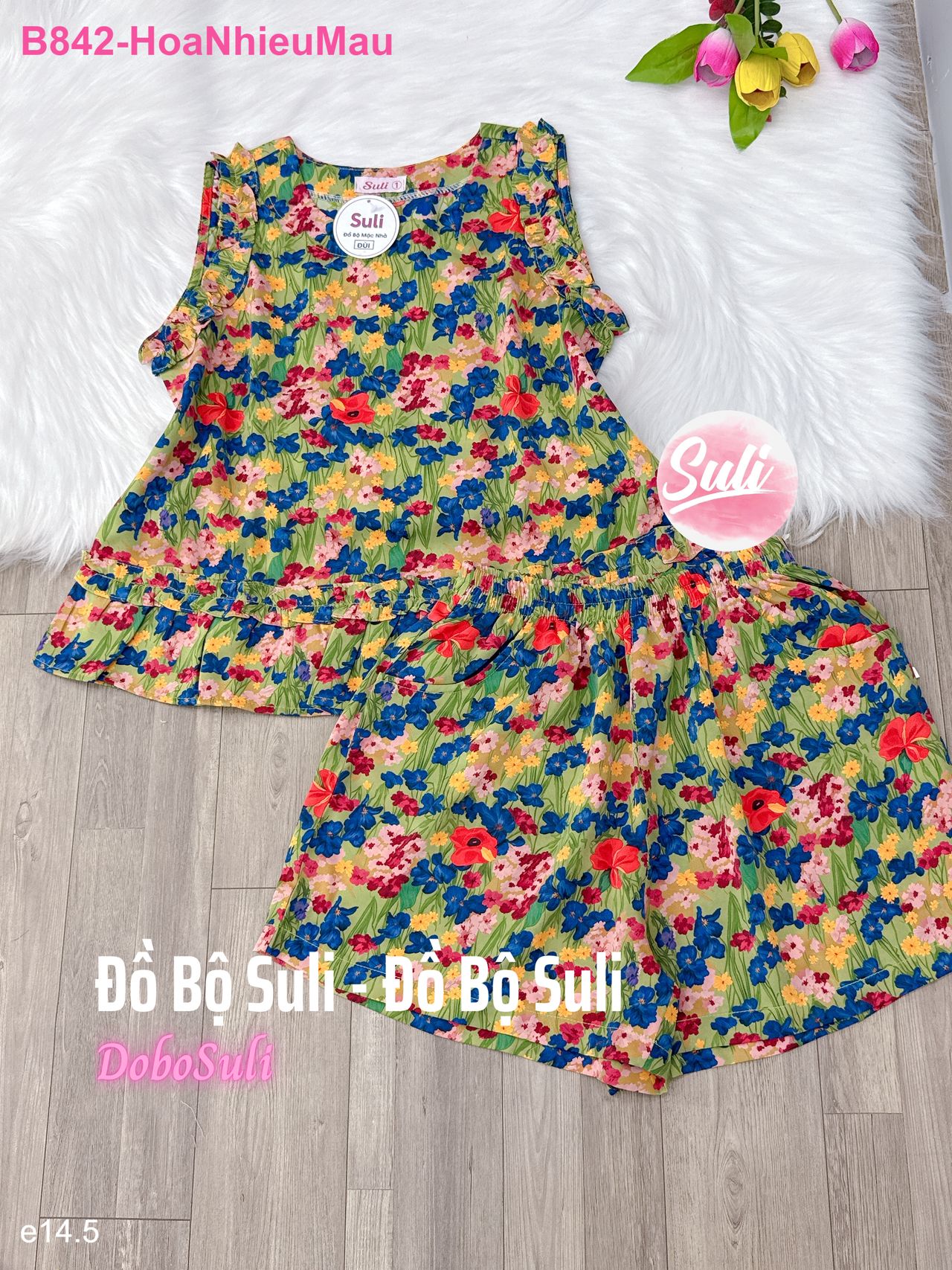 Bộ Đùi Lụa Mango - màu 