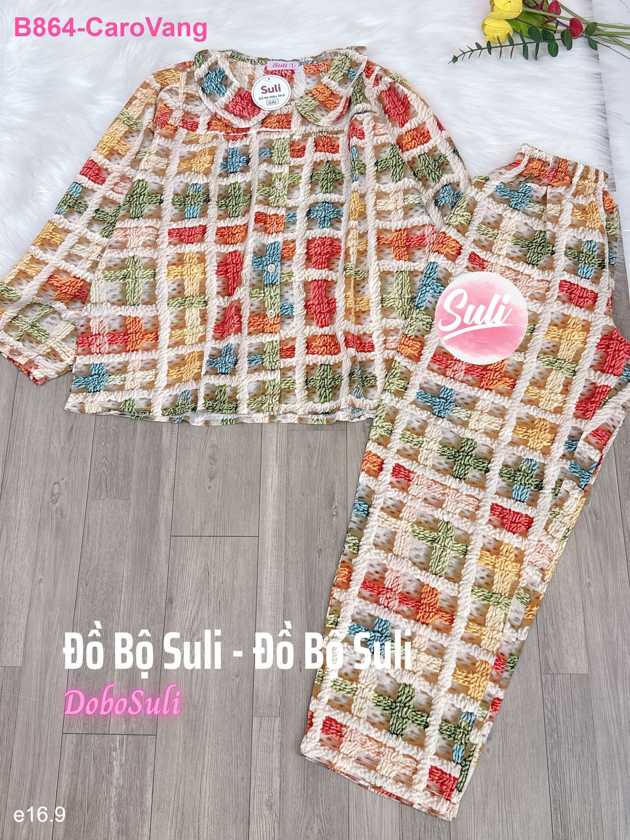 Bộ Dài Tay Dài Lụa Mango - màu 