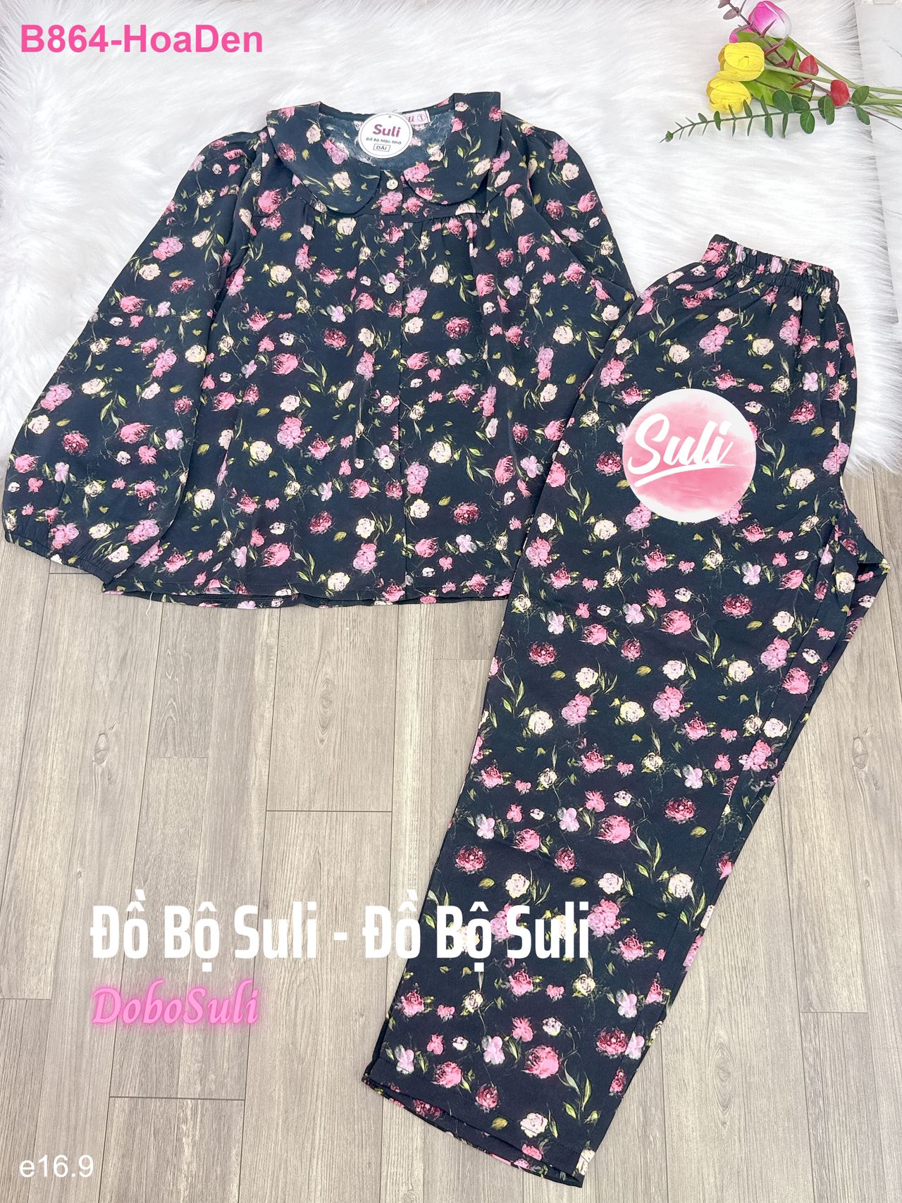 Bộ Dài Tay Dài Lụa Mango - màu 