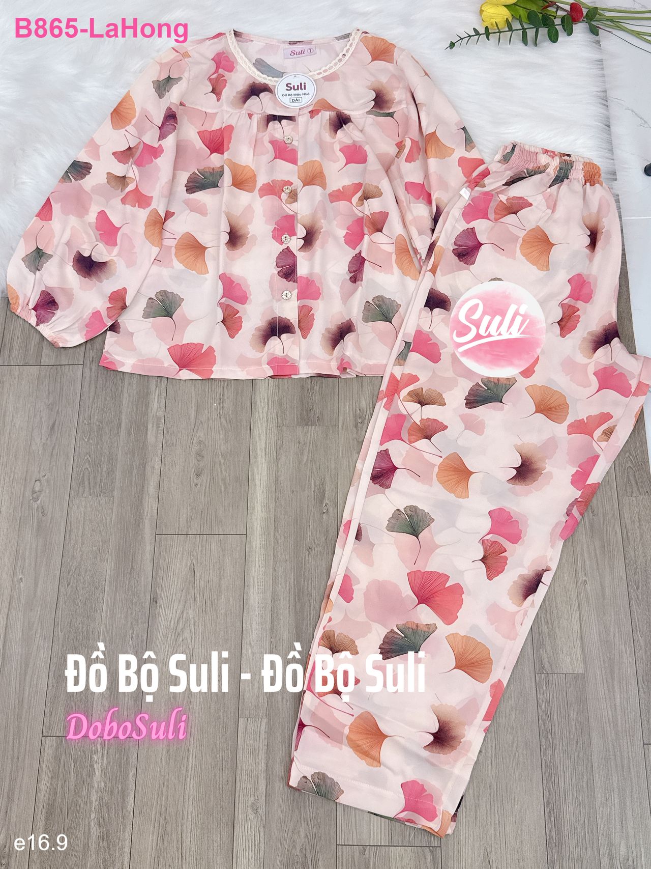 Bộ Dài Tay Dài Lụa Mango - màu 