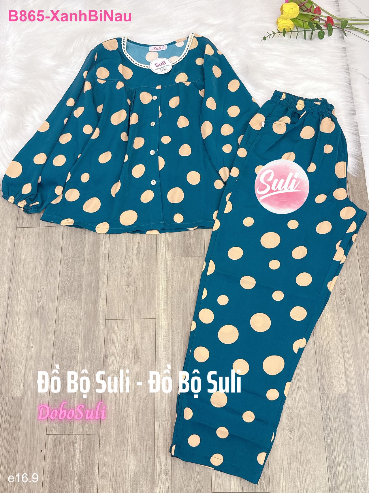 Bộ Dài Tay Dài Lụa Mango - màu 