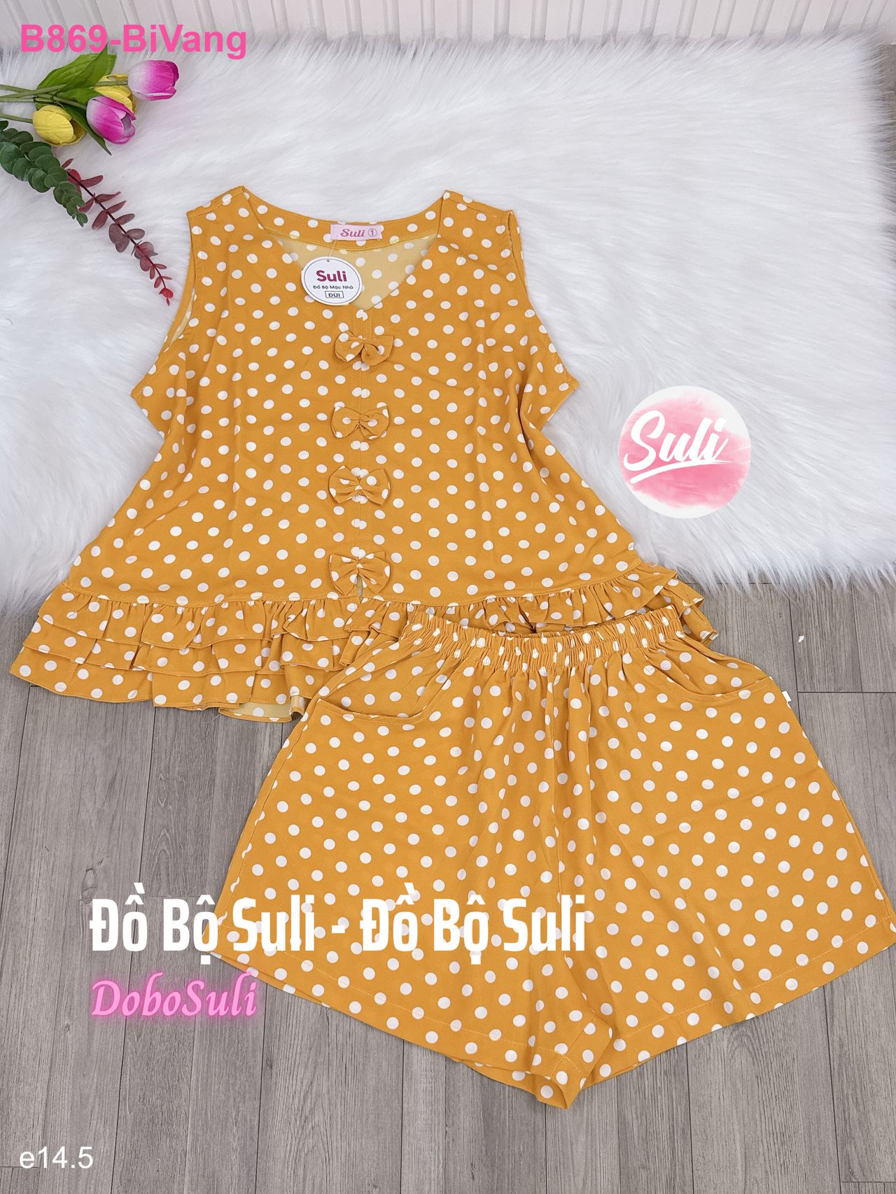 Bộ Đùi Lụa Mango - màu 