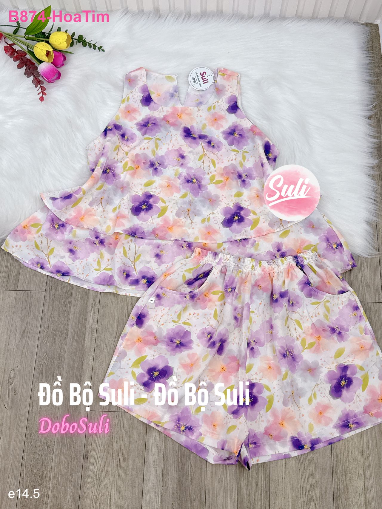 Bộ Đùi Lụa Mango - màu 