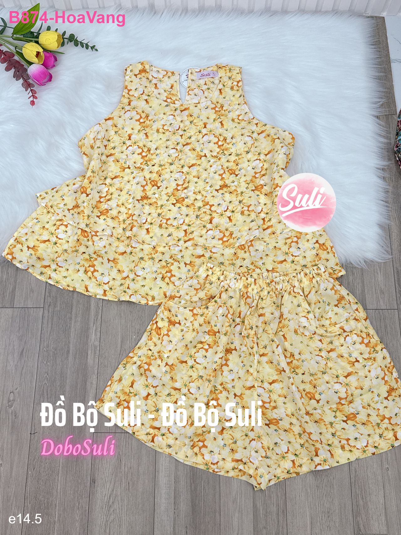 Bộ Đùi Lụa Mango - màu 
