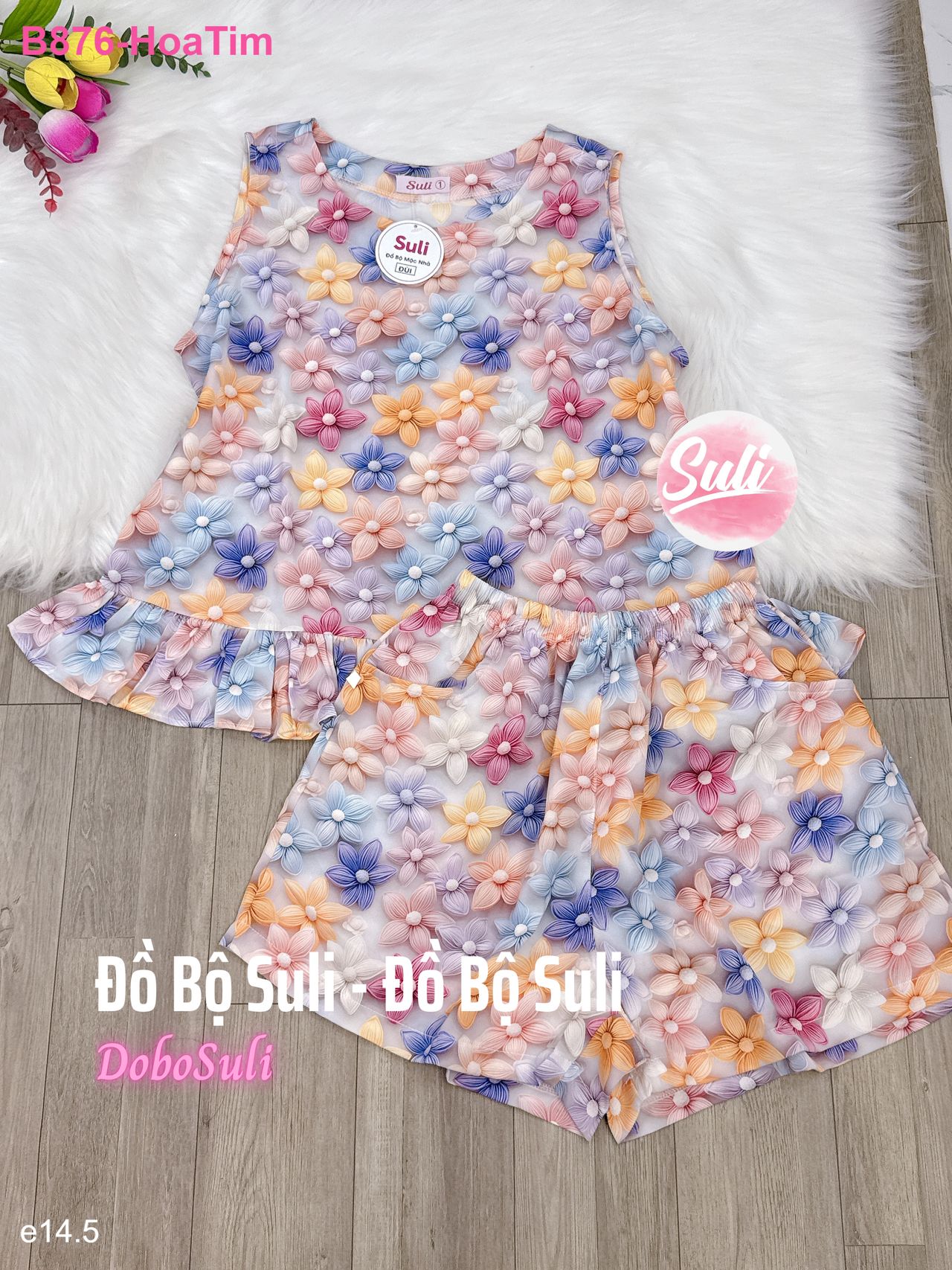 Bộ Đùi Lụa Mango - màu 