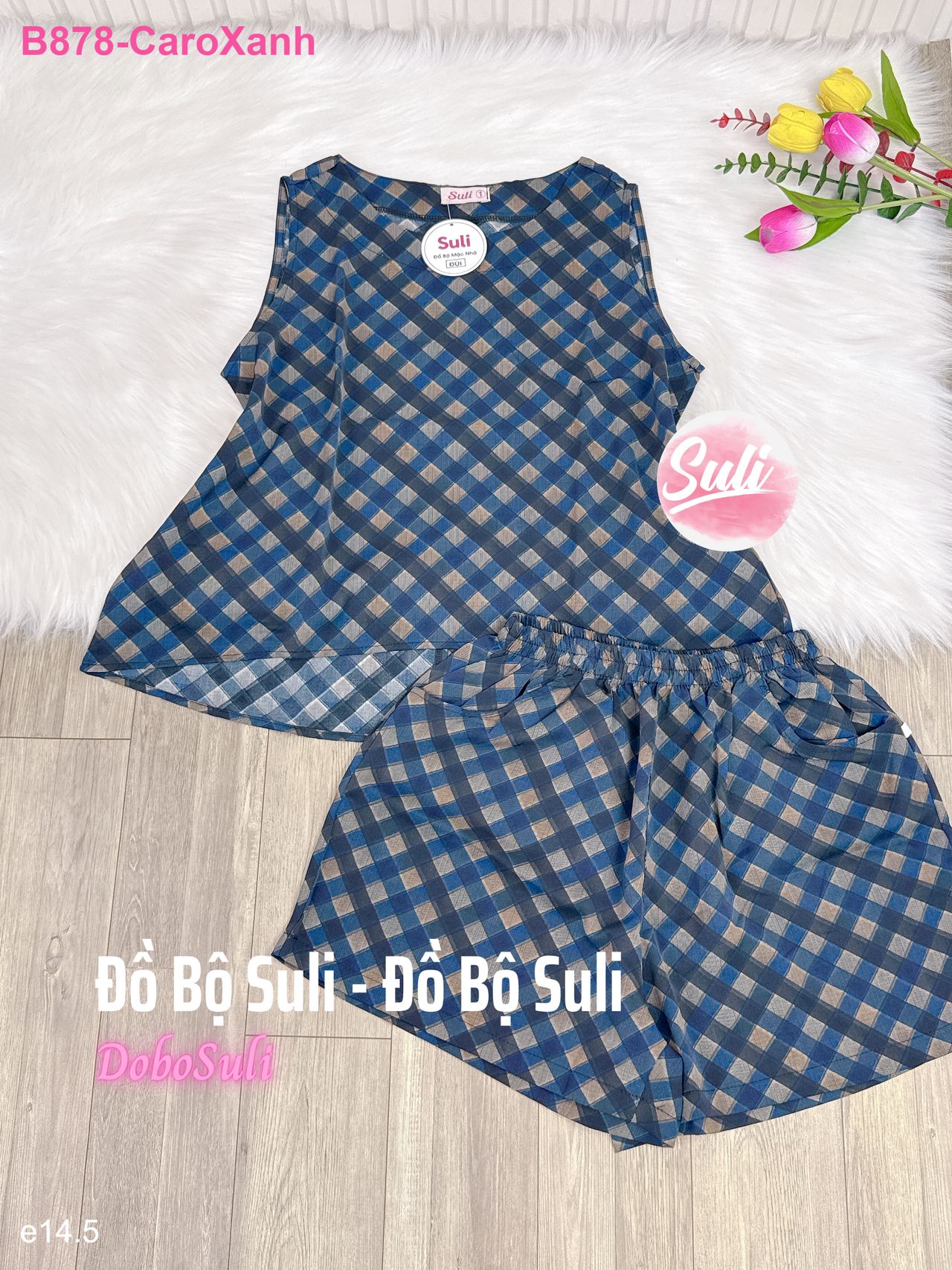 Bộ Đùi Lụa Mango - màu 