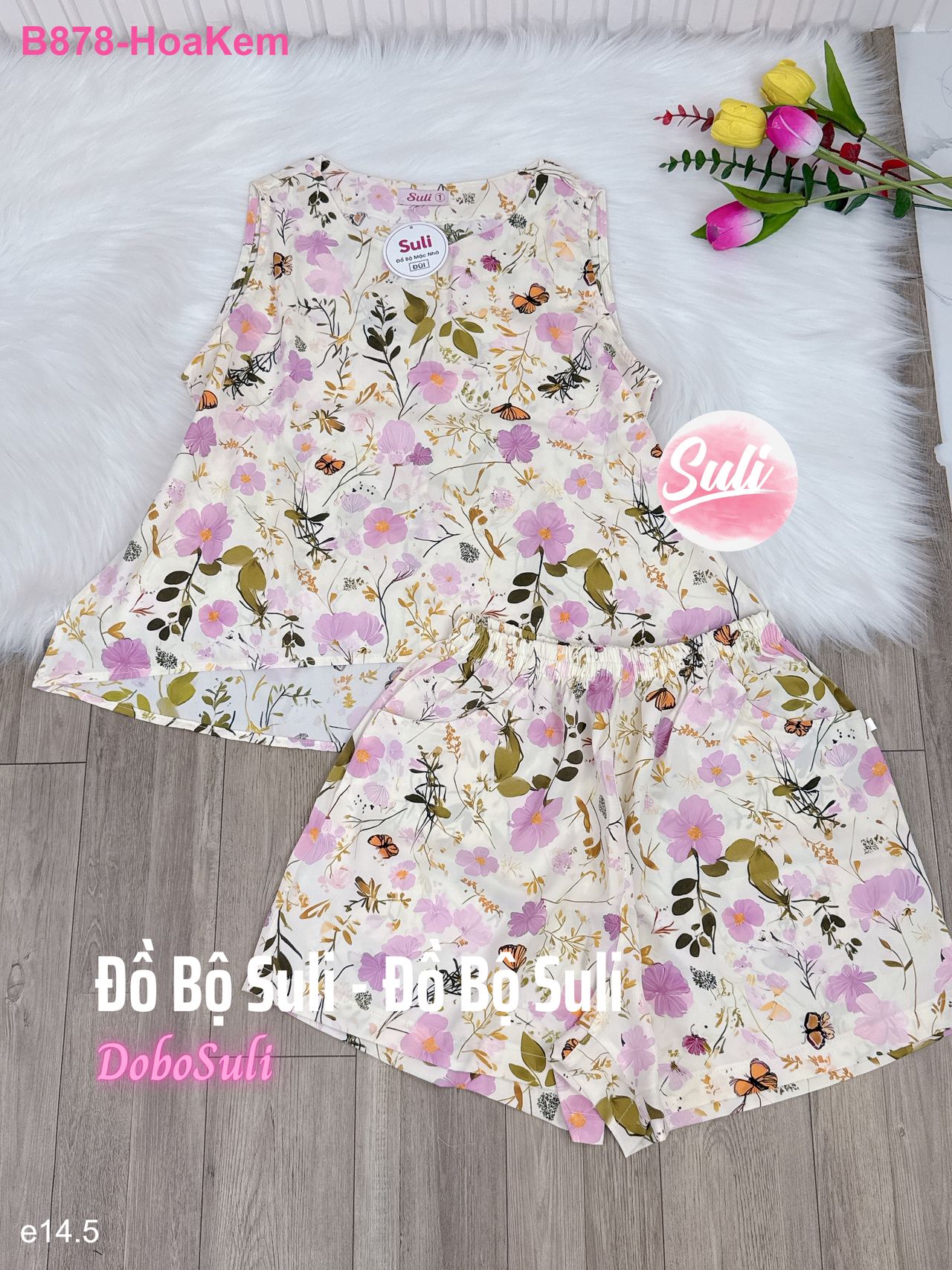 Bộ Đùi Lụa Mango - màu 